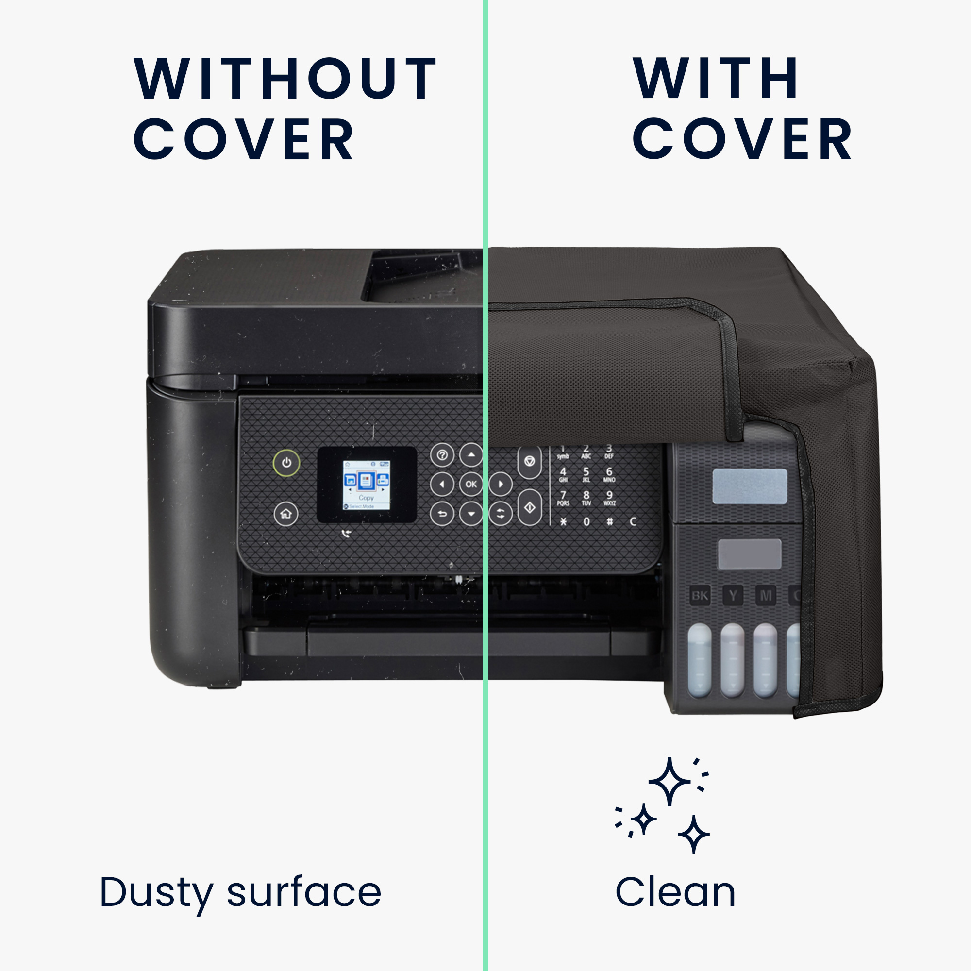 Ochranný obal na tiskárnu Epson EcoTank ET-4800 tmavě šedé
