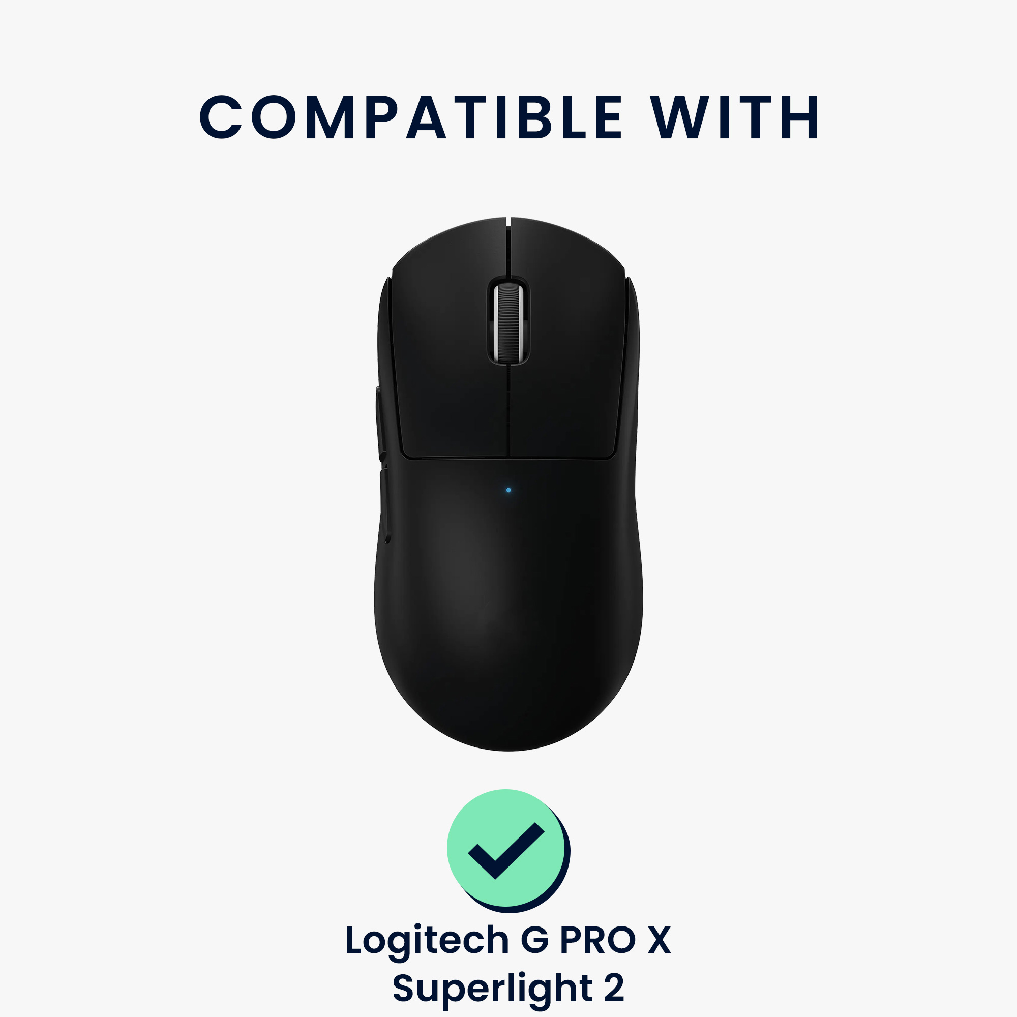 Náhradní nožičky na myš pro Logitech G PRO X Superlight 2 / Superlight 2 SE Computer Mouse Skates Sticker kwmobile - černá