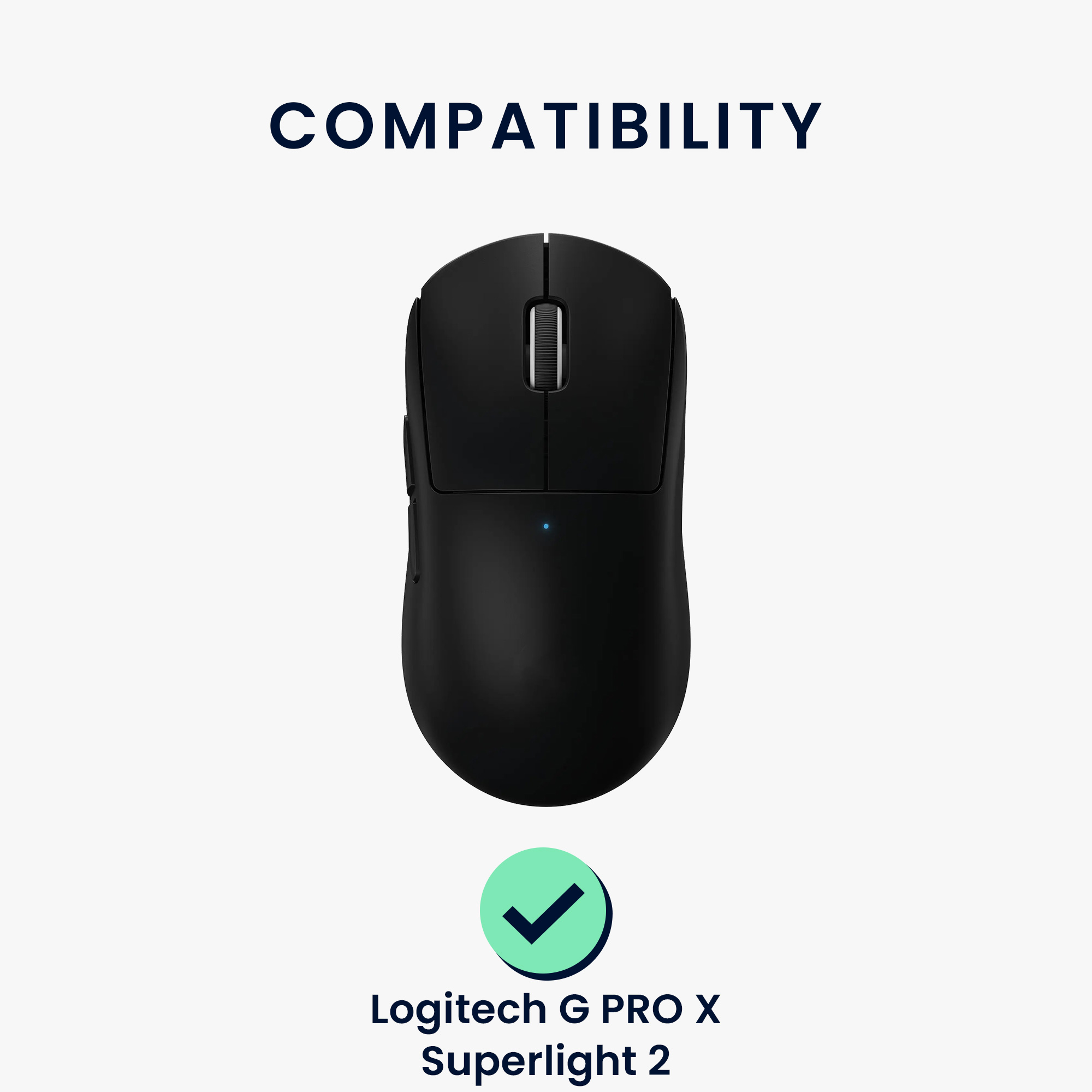 Náhradní nožičky na myš pro Logitech G PRO X Superlight 2 / Superlight 2 SE Computer Mouse Skates Sticker kwmobile - bílá