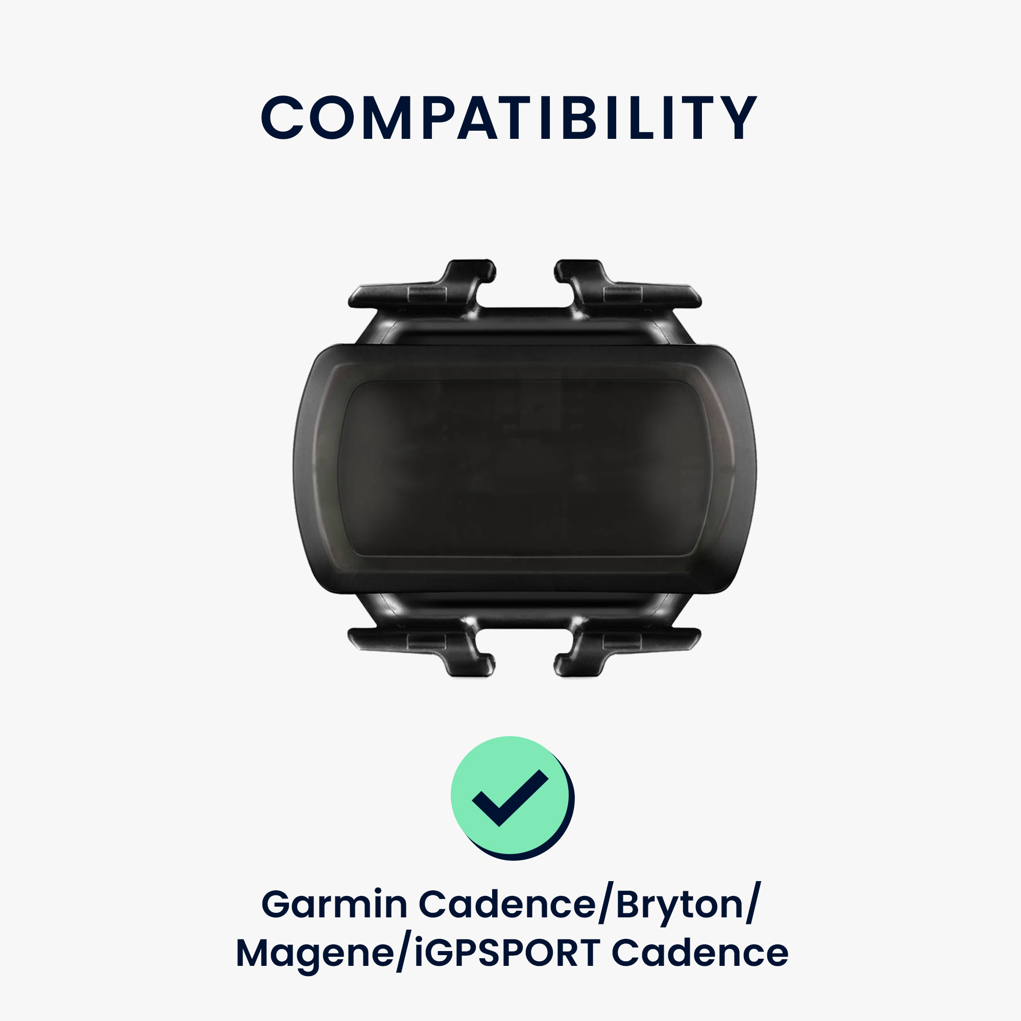 Silikonové pouzdro Garmin/Bryton Cadence kwmobile černé