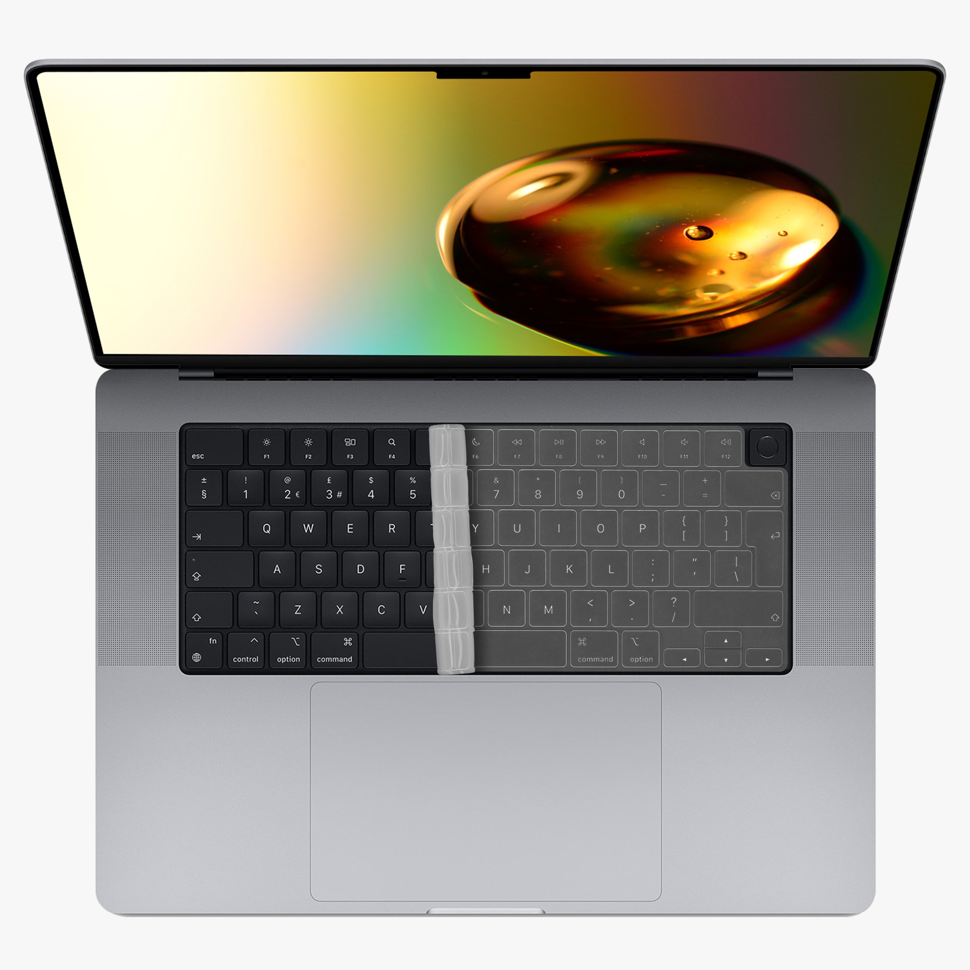 Kryt klávesnice Apple MacBook Pro 16" (2023) M2 A2780/M3 A2991 - kwmobile - QWERTZ