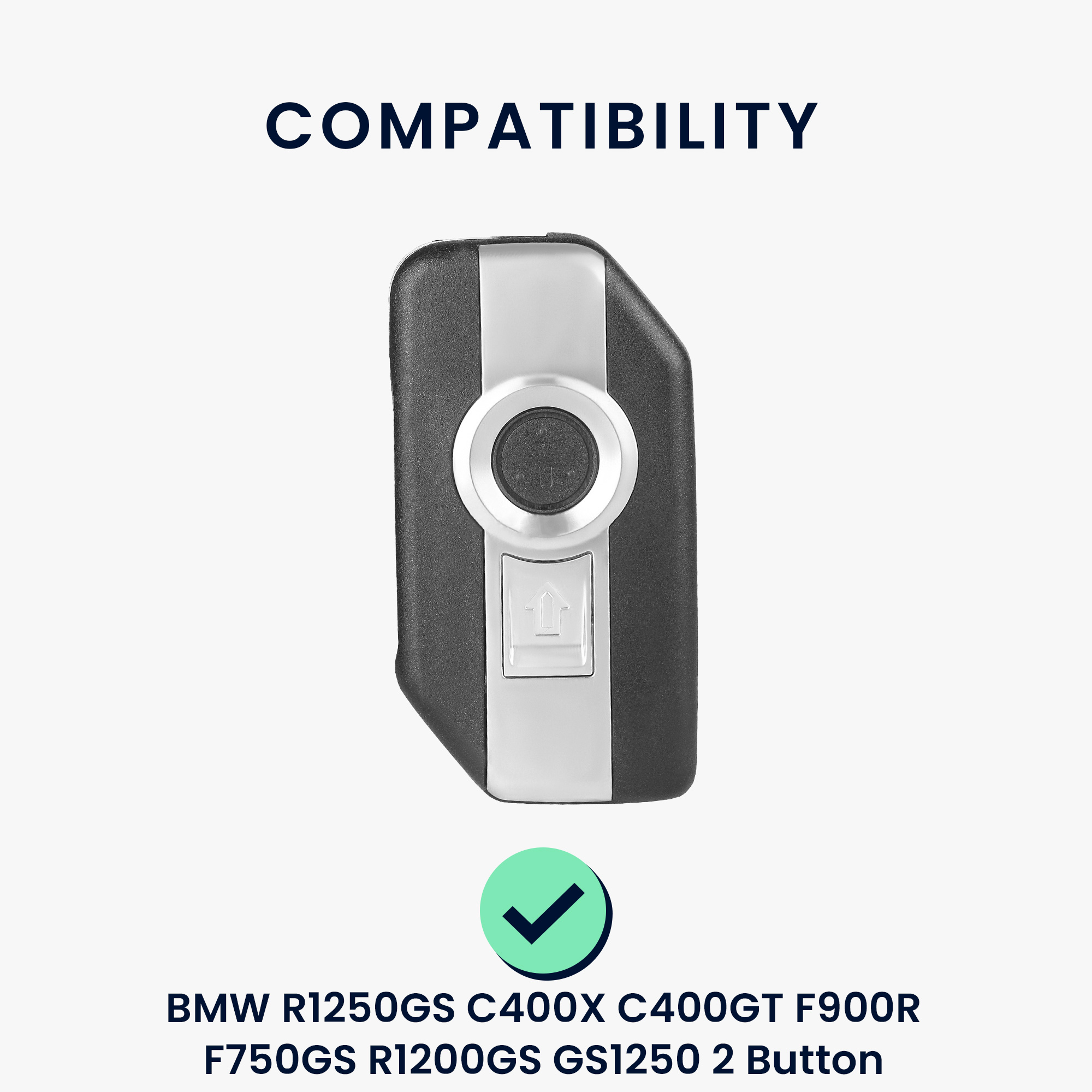 Silikonové pouzdro na motocyklový klíč BMW motocyklový klíč Motorcycle Key černo-červené