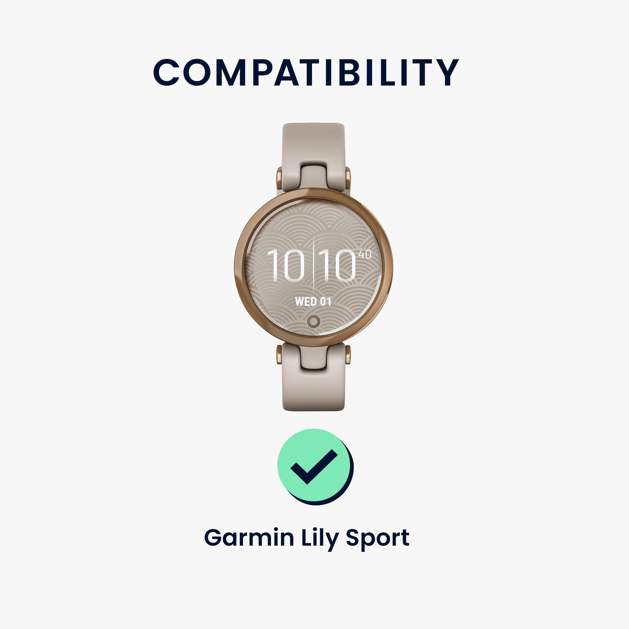 Ochranná fólie na hodinky kwmobile pro Garmin Lily Sport