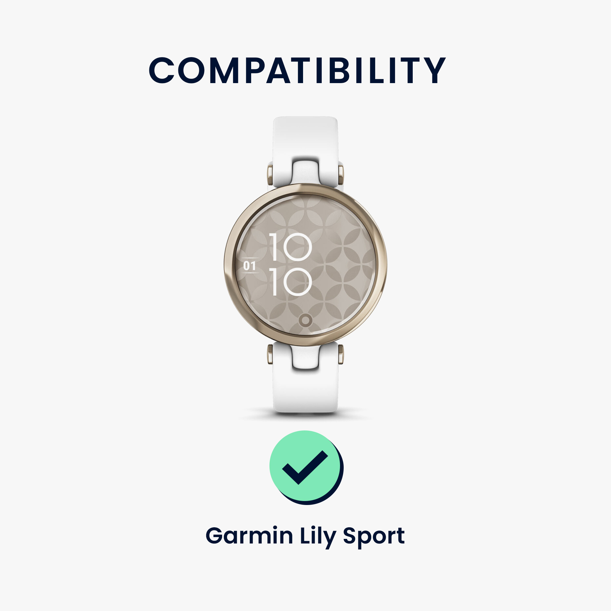 Řemínek kwmobile pro Garmin Lily Sport, černá