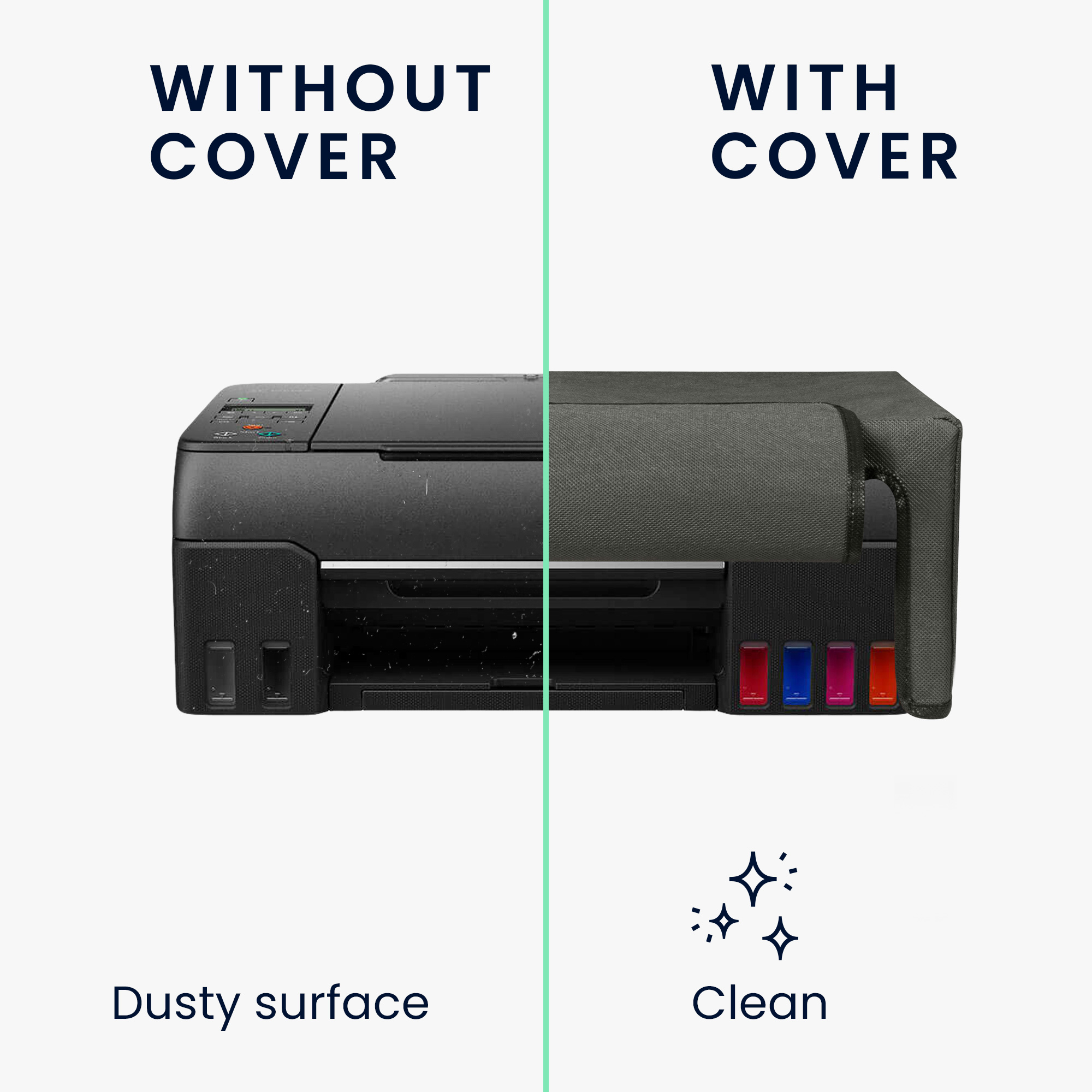 Ochranný obal Canon PIXMA G650 kwmobile tmavě šedé