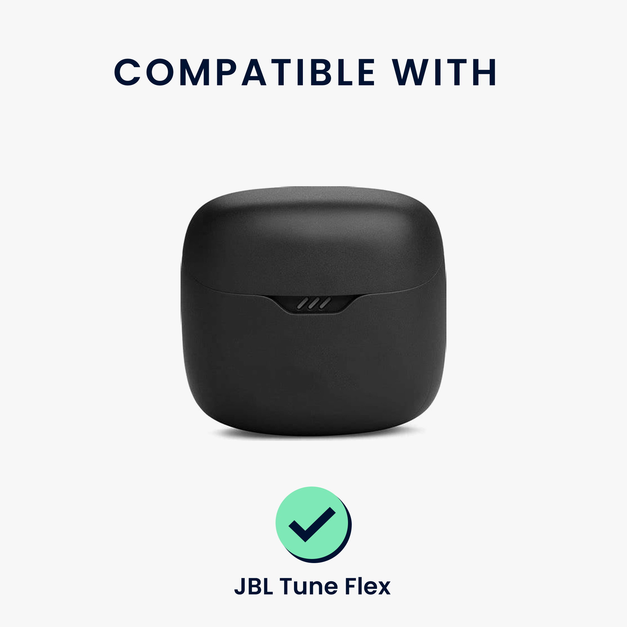 Pouzdro na sluchátka kwmobile pro JBL Tune Flex - embosovaný vzor