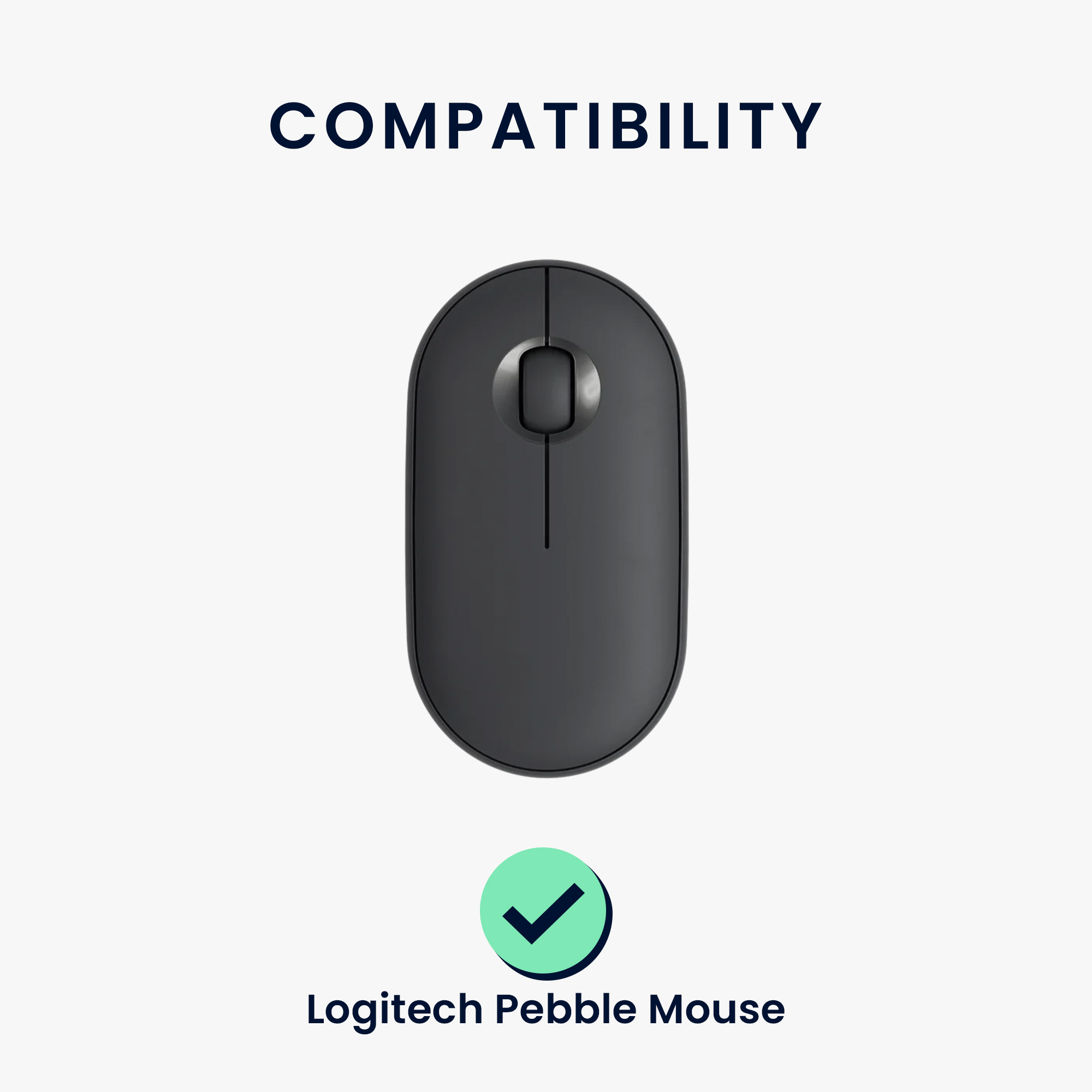 Náhradní kluzné plochy pro myš Logitech Pebble Mouse Computer Mouse Skates Sticker kwmobile...