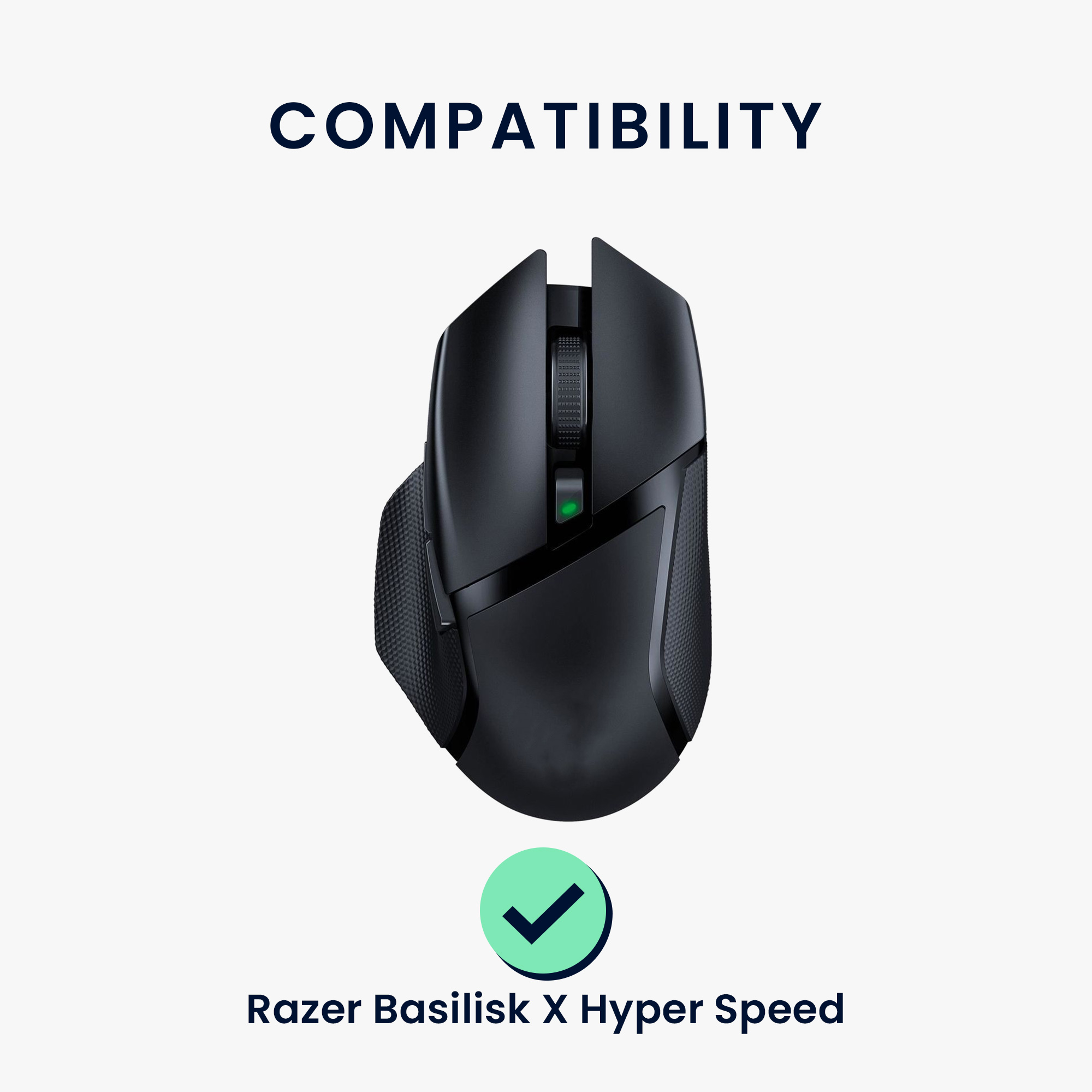 Náhradní kluzáky pro myš Razer Basilisk X Hyper Speed černé