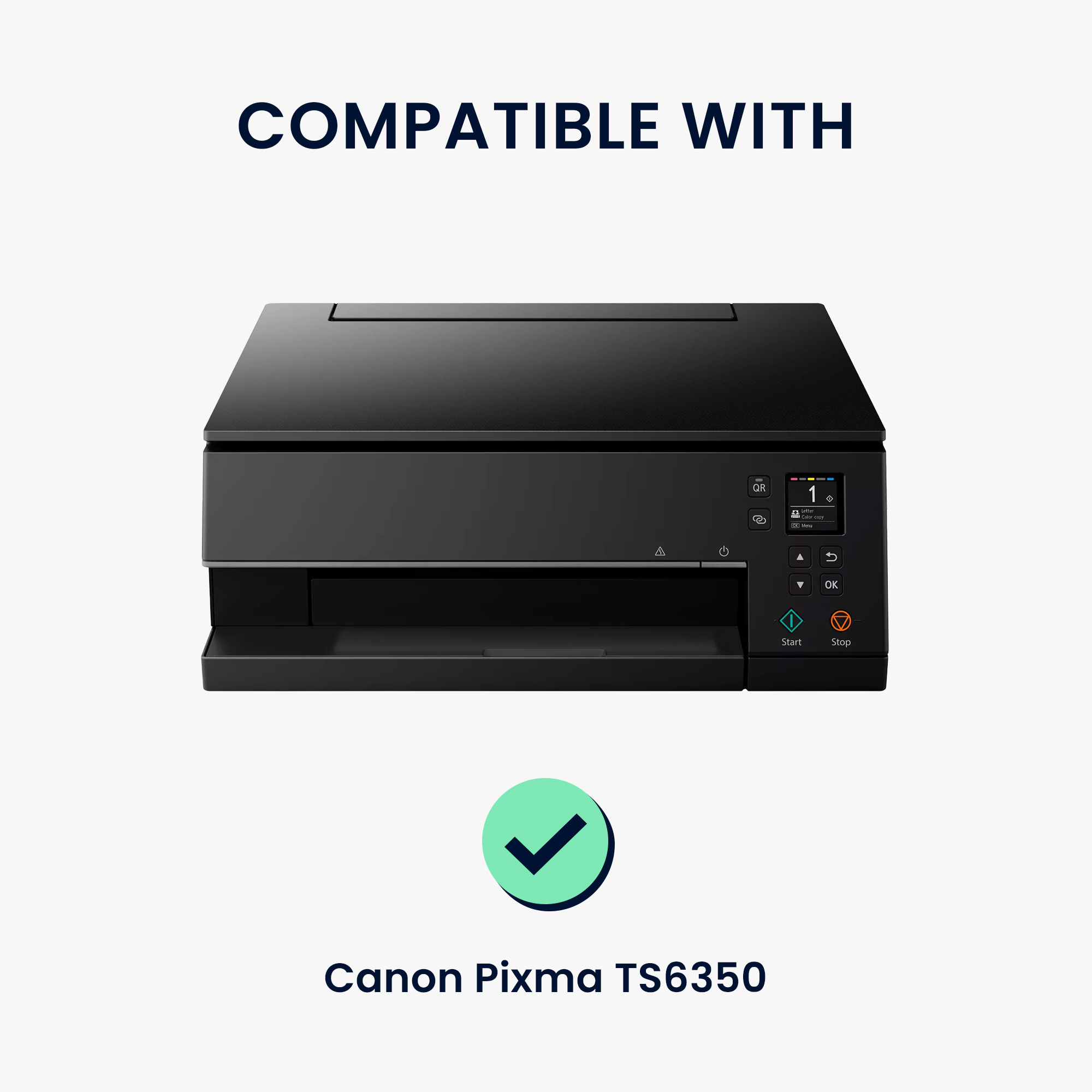 Ochranný obal Canon Pixma TS6350 Dust Cover kwmobile tmavě šedé