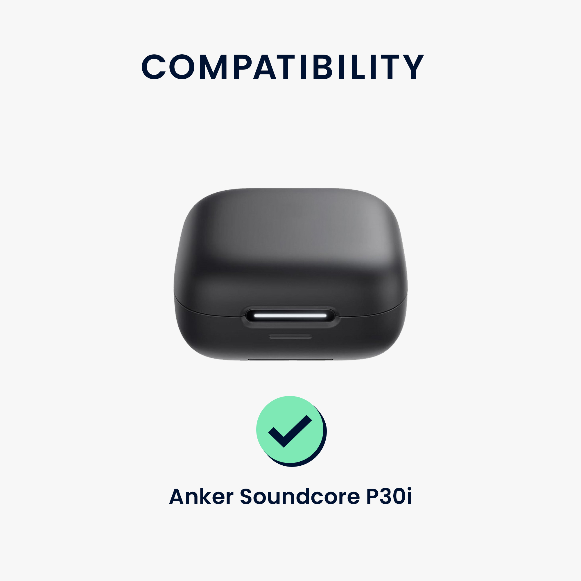 Pouzdro kwmobile pro Anker Soundcore P30i Case, černá