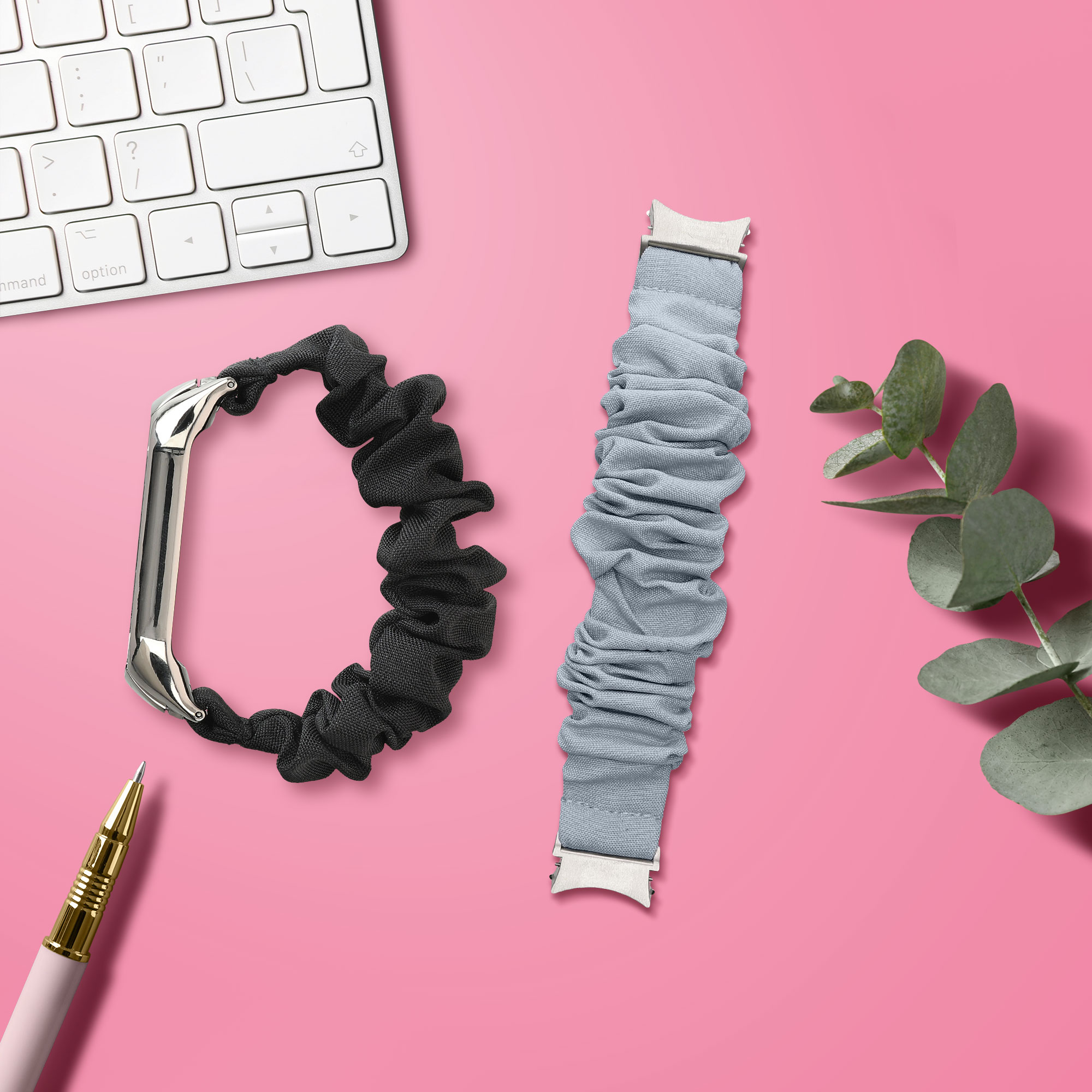Řemínek na hodinky Galaxy Watch 4 / 5 / 6 Galaxy Watch 7 / FE kwmobile světle modrý