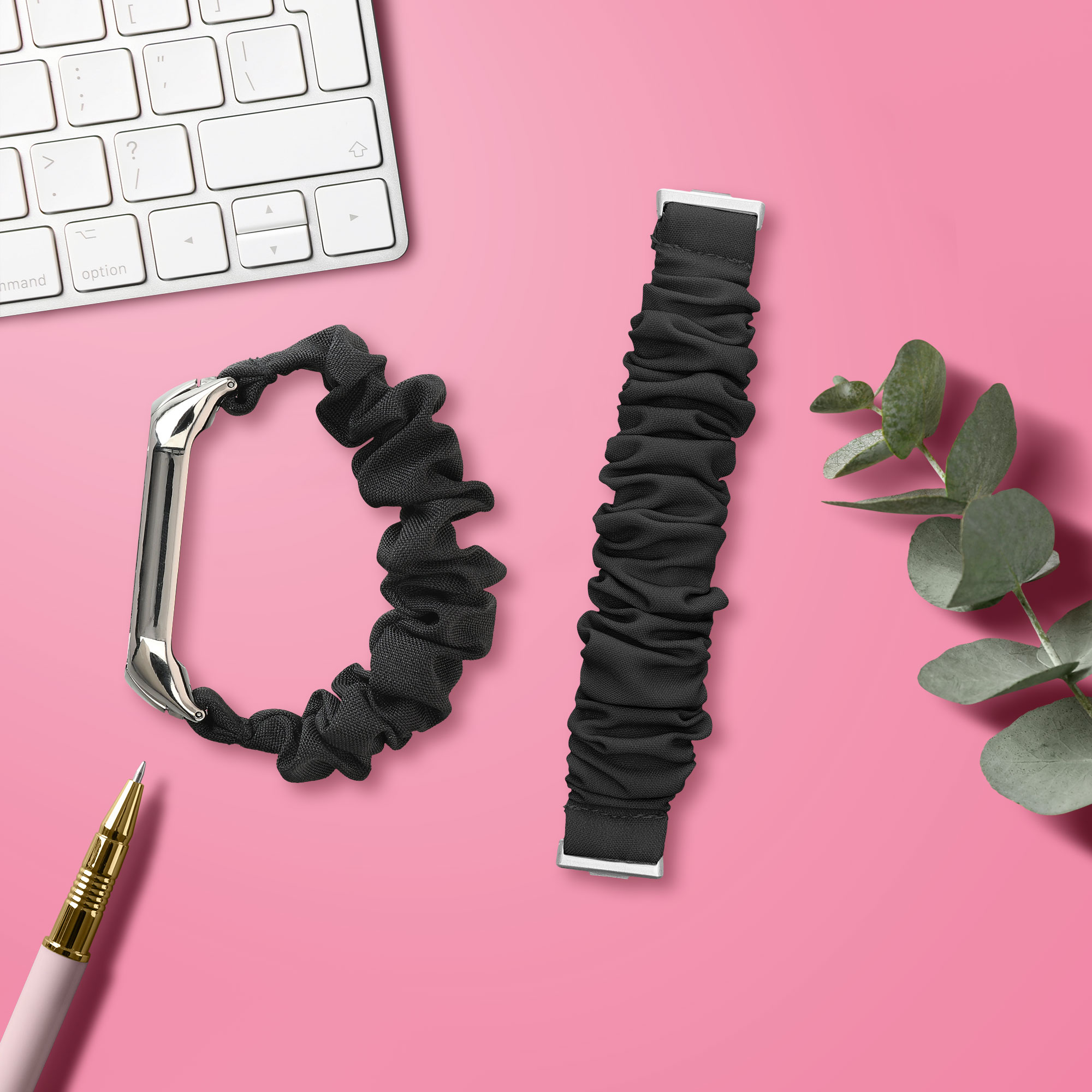 Scrunchie řemínek hodinky Huawei Watch Fit 3 textilní 19 cm kwmobile