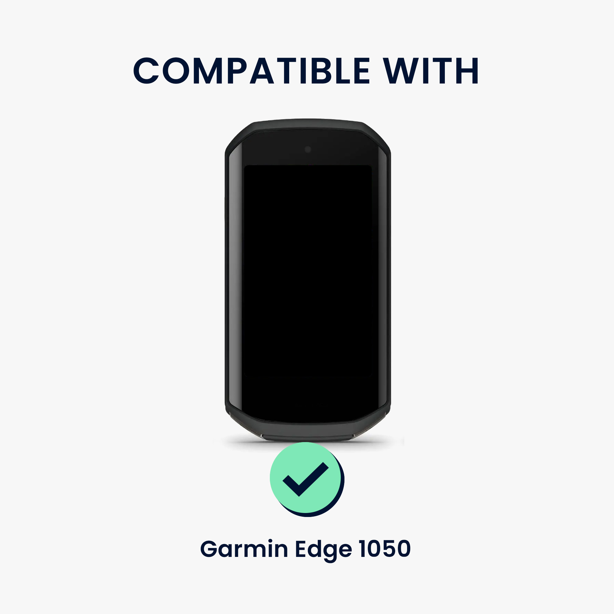 Silikonové pouzdro Garmin Edge 1050 kwmobile černý