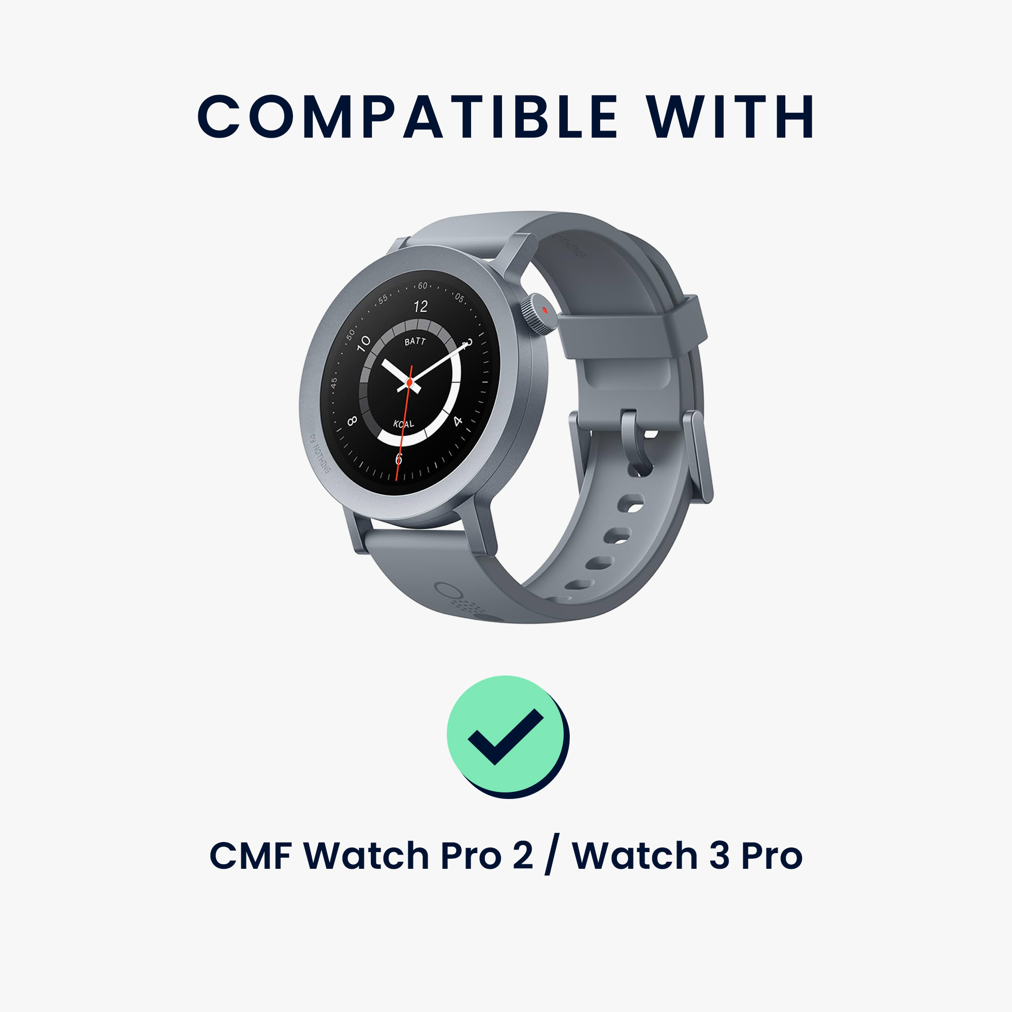 Náhradní nabíjecí kabel hodinky CMF Watch Pro 2 USB černá kwmobile