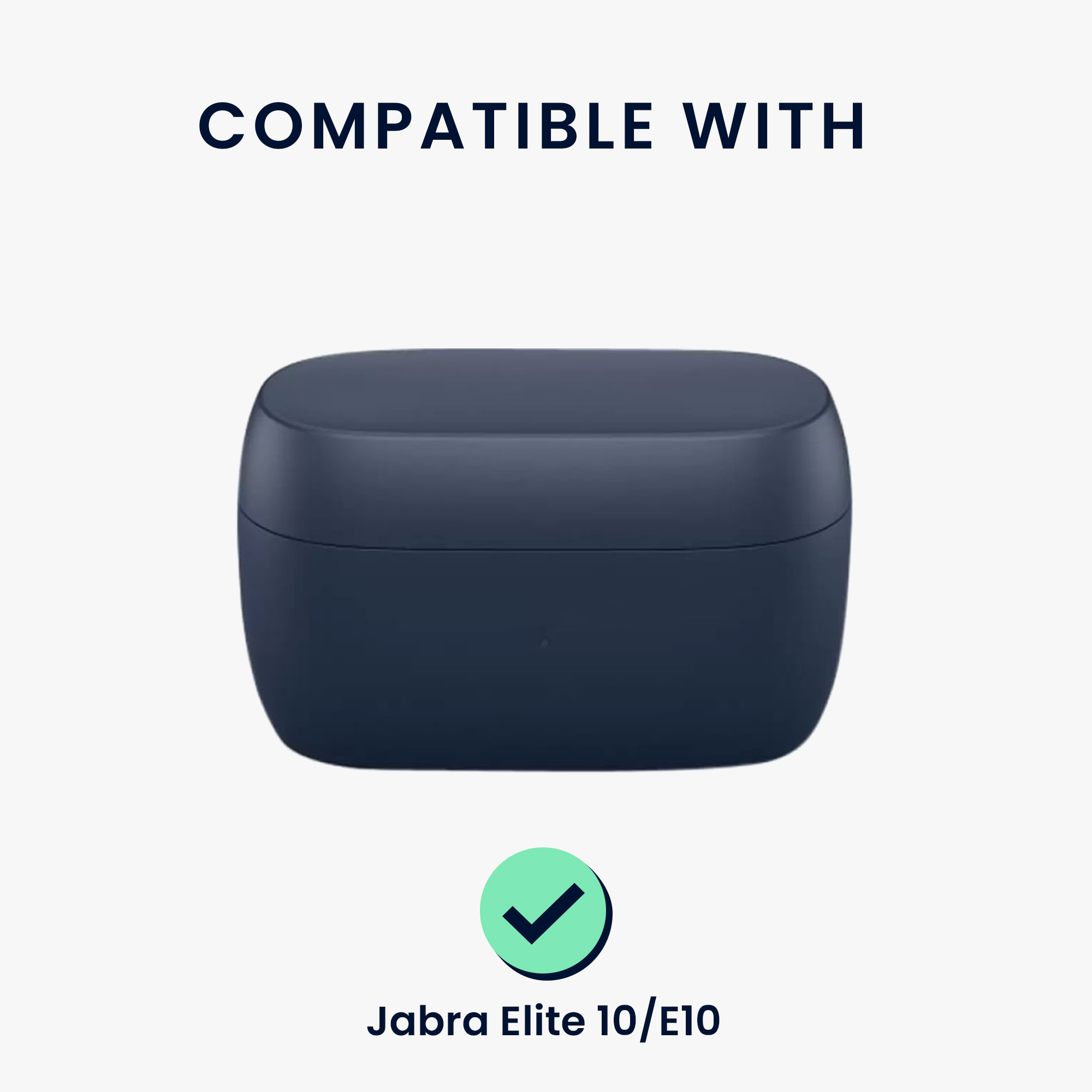 Silikonové cestovní pouzdro Jabra Elite 10 / E10 kwmobile embossed vícebarevná