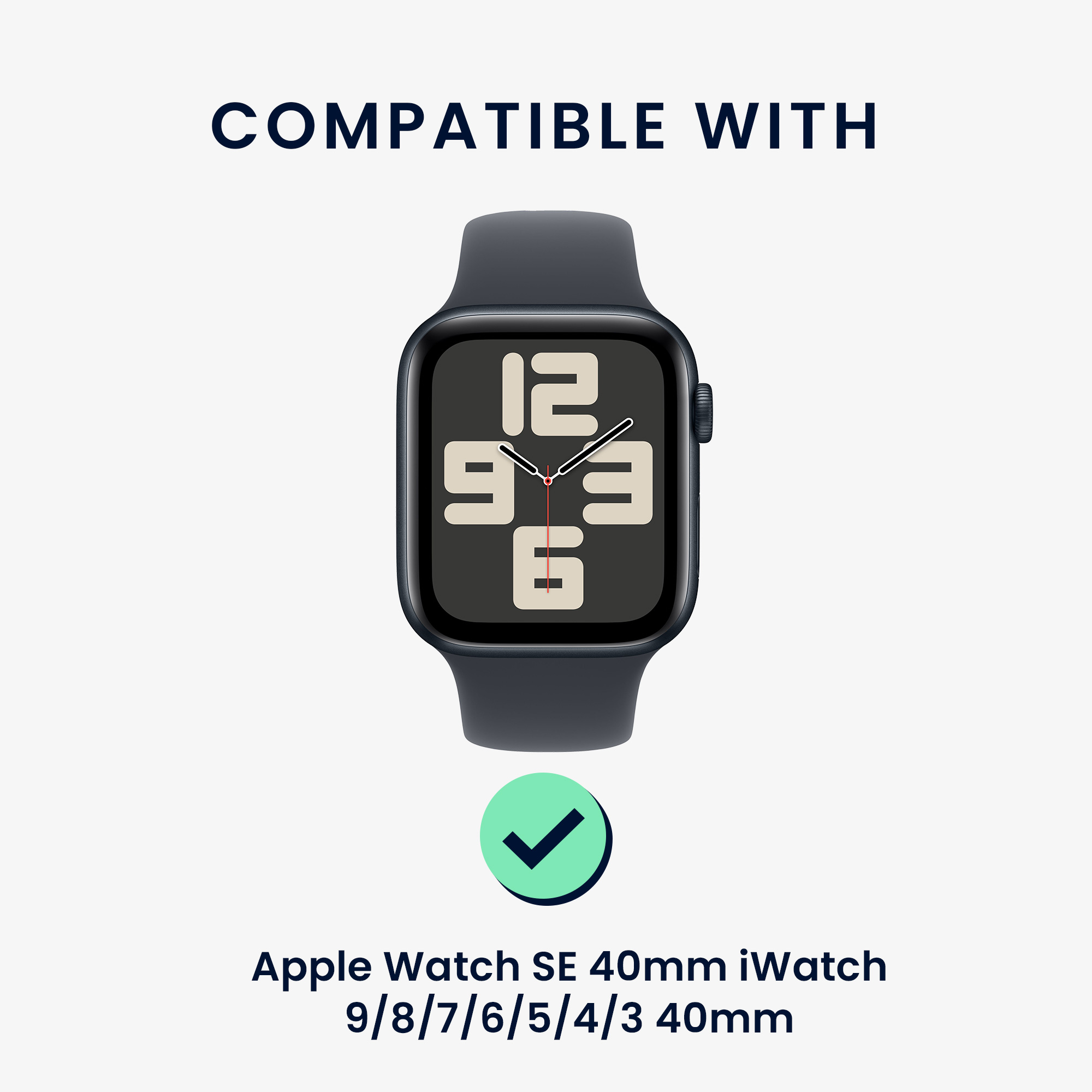 Řemínek na hodinky kwmobile nylonový pro Apple Watch SE 40mm Apple Watch 9/8/7/6/5/4/3 40mm, béžová