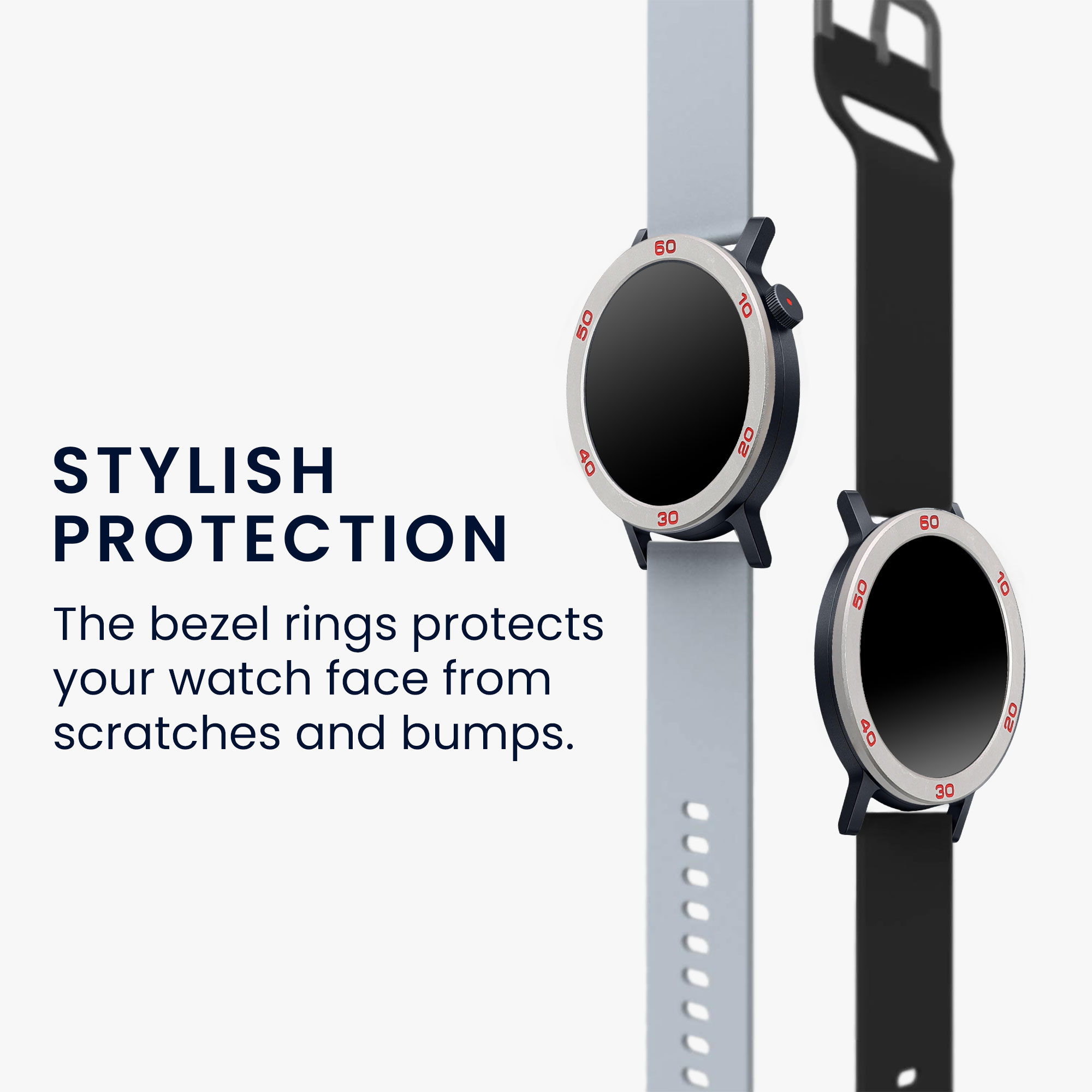 Ochranný rámeček CMF Watch Pro 2 kwmobile stříbrno-červené