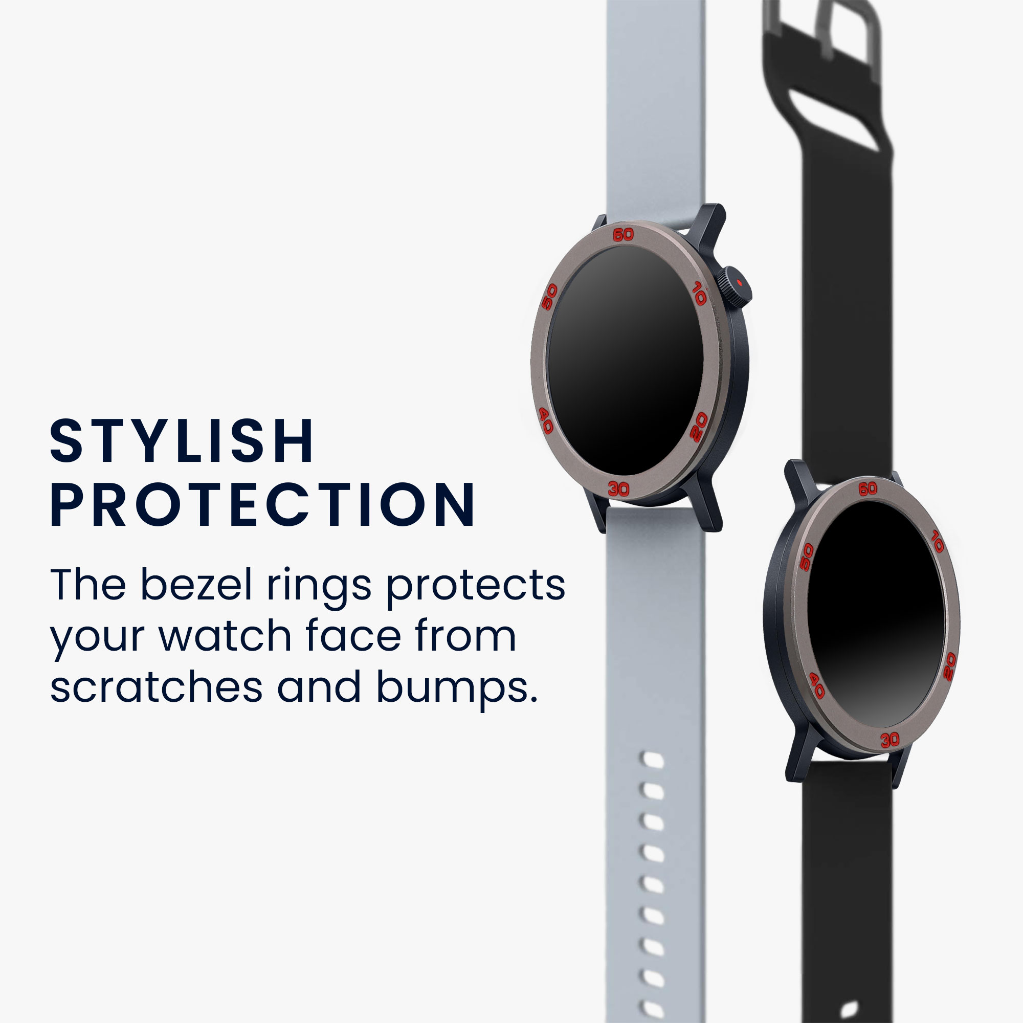 Ochranný rámeček CMF Watch Pro 2 kwmobile šedo-červené
