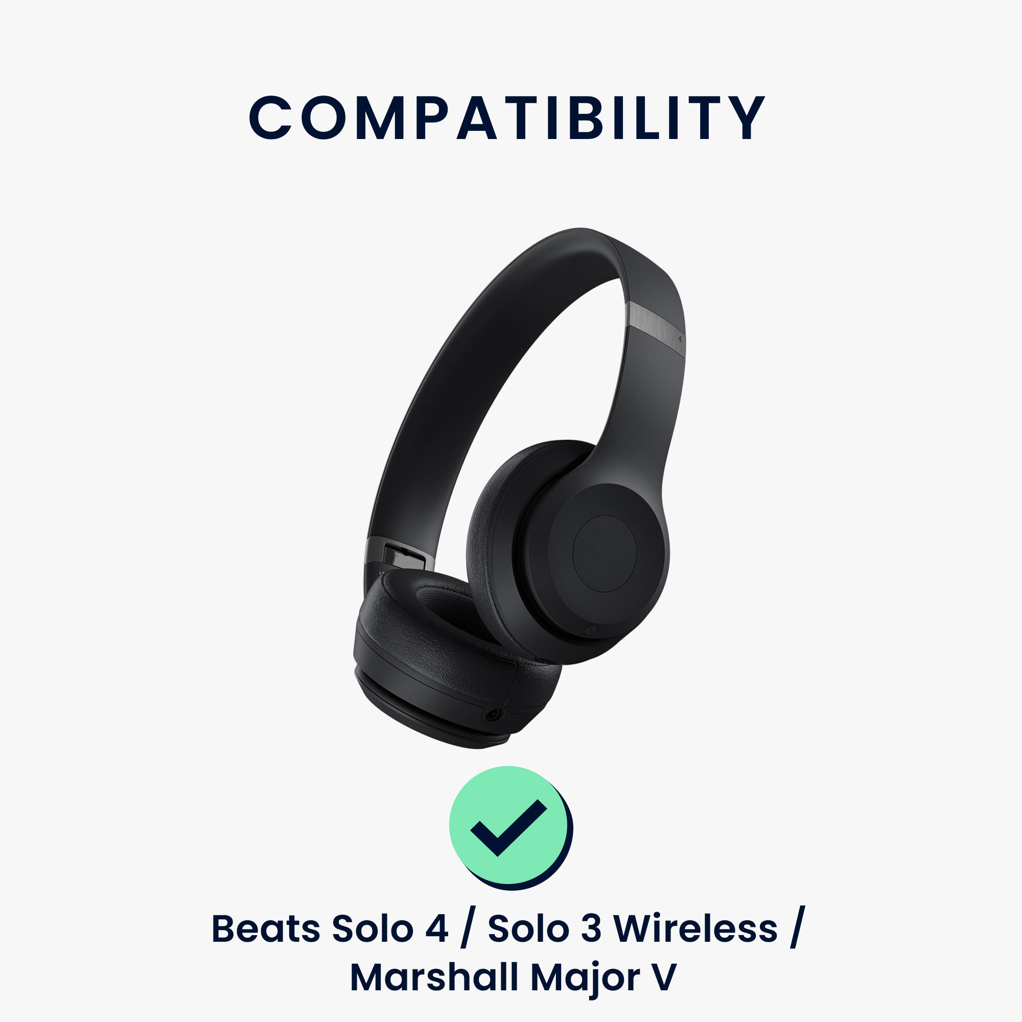 Pouzdro kwmobile pro Solo 4 / Solo 3 Wireless / Marshall Major V Cover Over-Ear Headset Stora