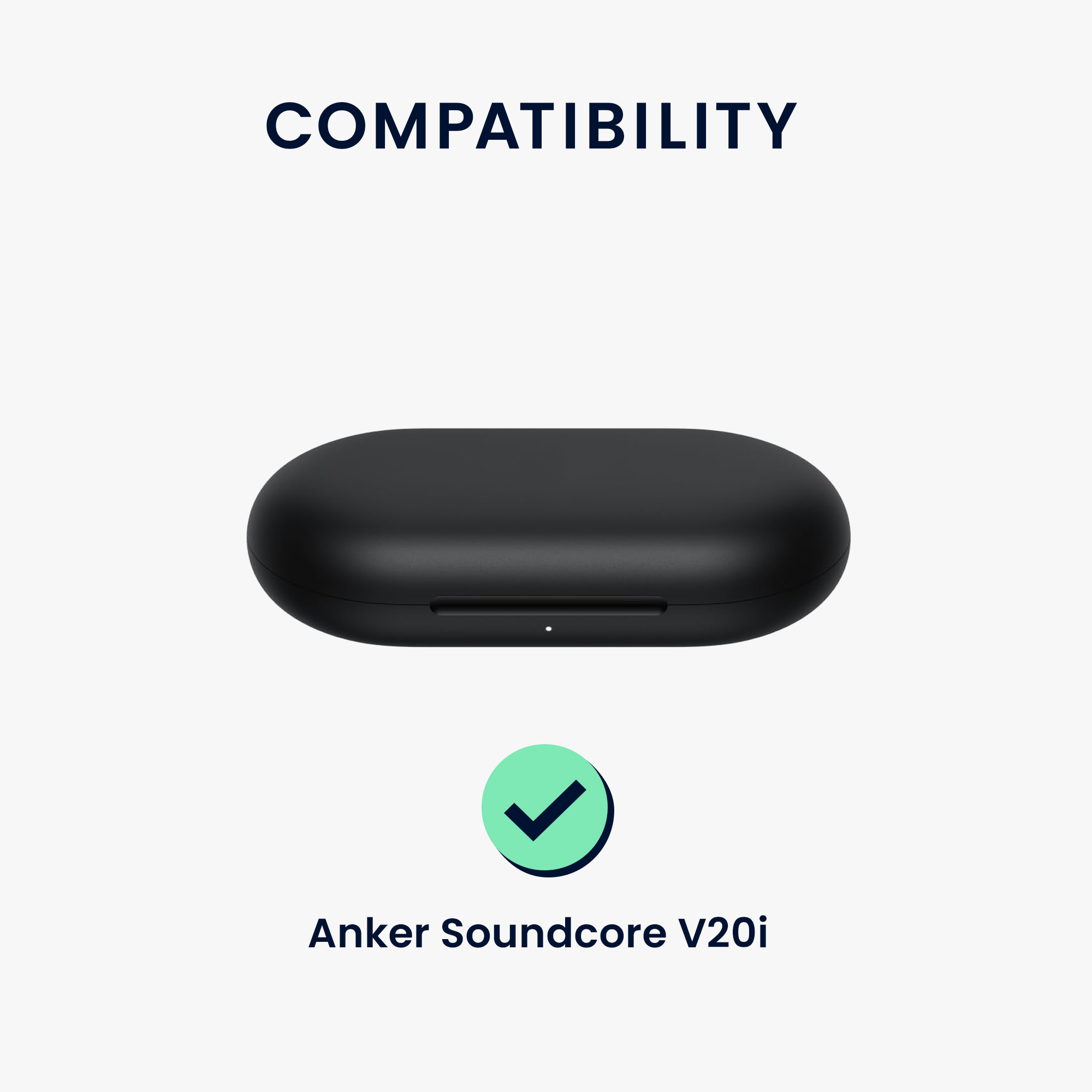 Pouzdro na sluchátka Anker Soundcore V20i kwmobile - černá
