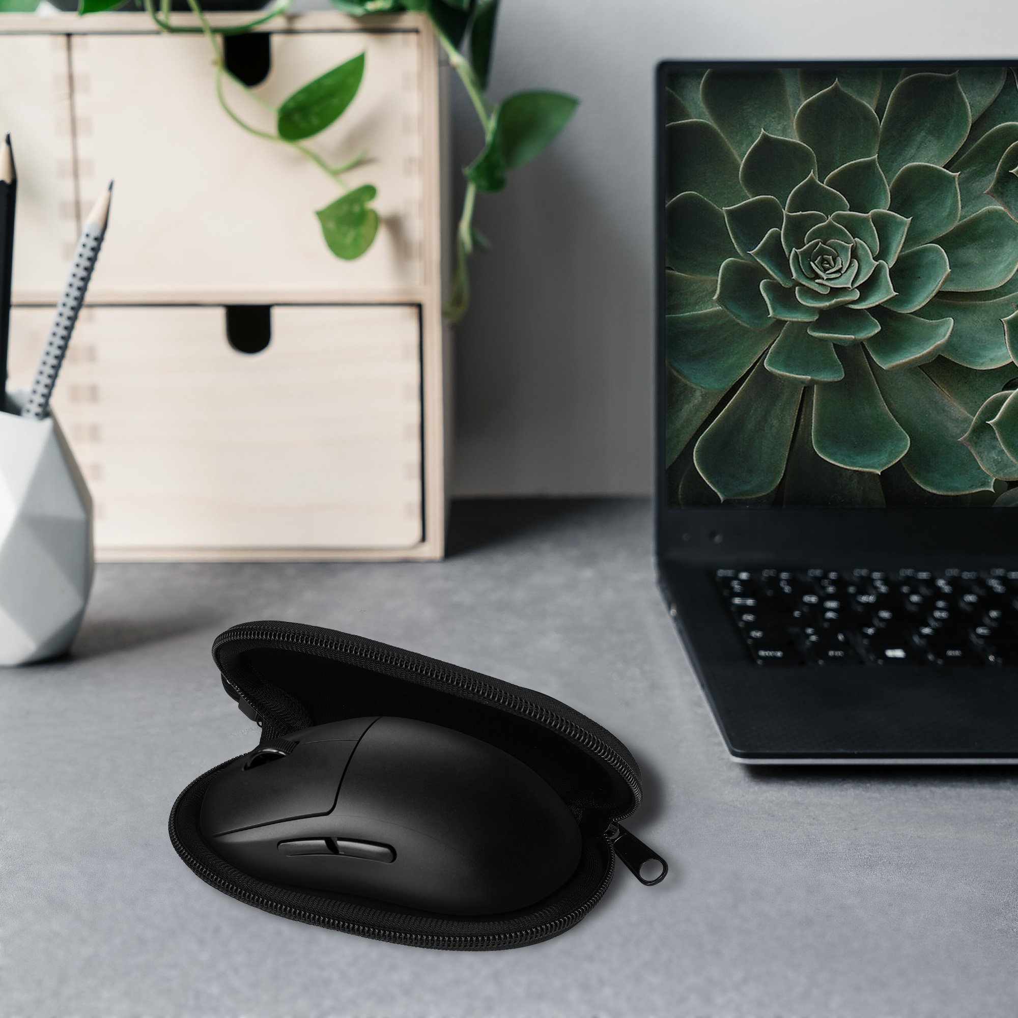 Neoprenové cestovní pouzdro herní myš Logitech G Pro Wireless 1 kwmobile černá