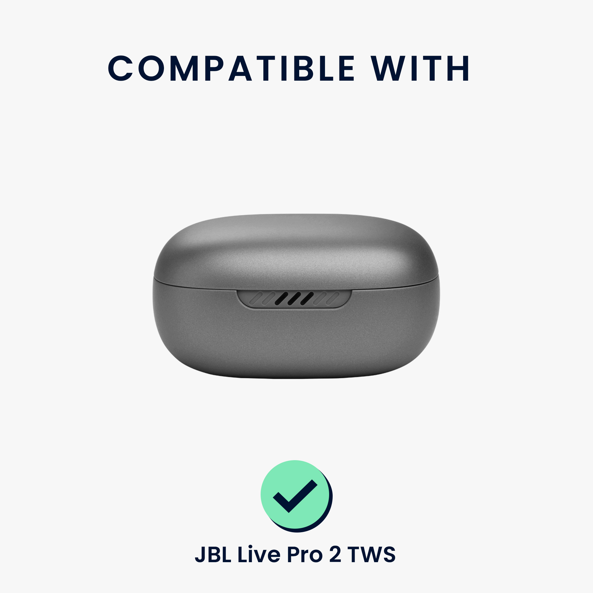 Pouzdro na sluchátka kwmobile pro JBL Live Pro 2 TWS