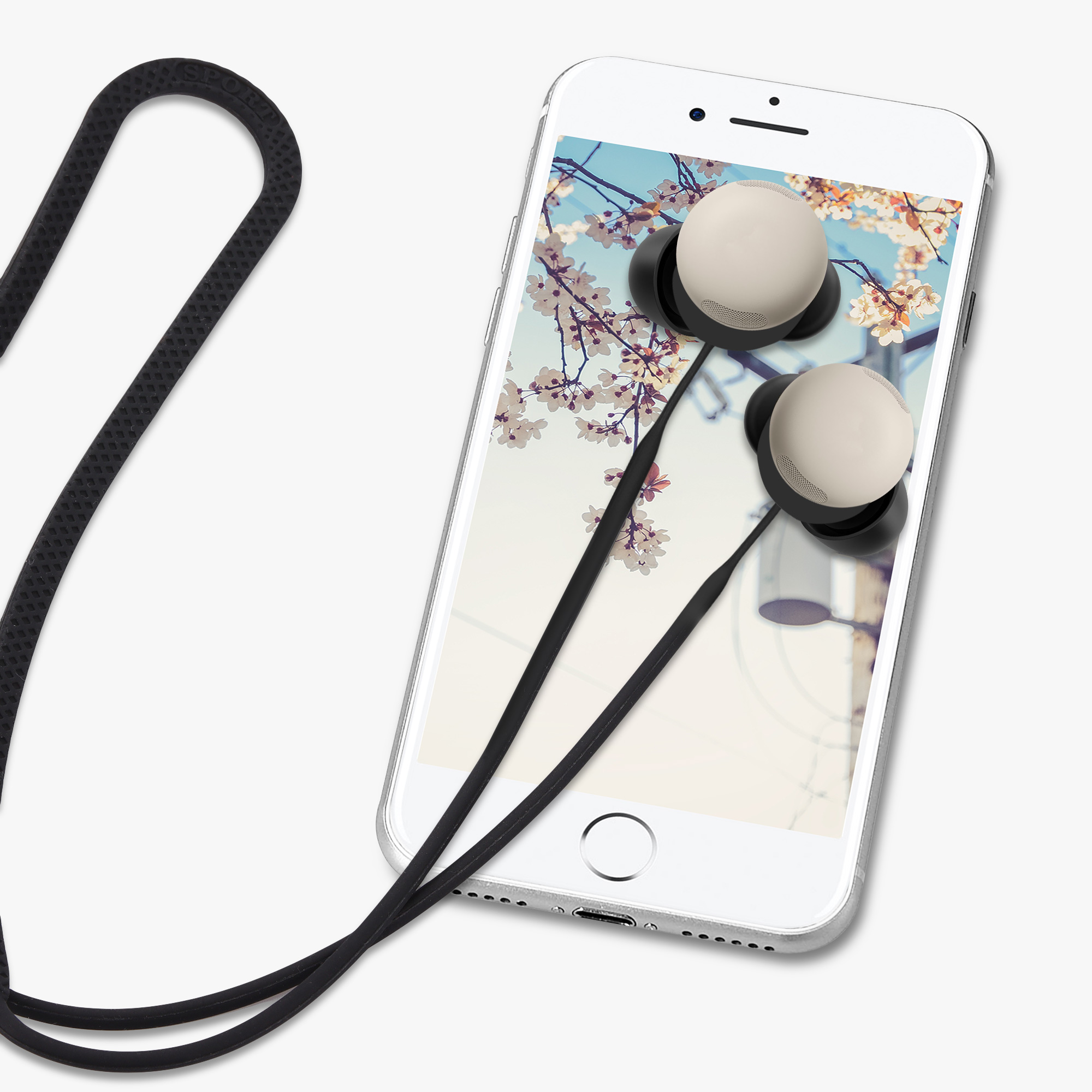 Silikonový držák kwmobile pro Google Pixel Buds Pro 2 - černá