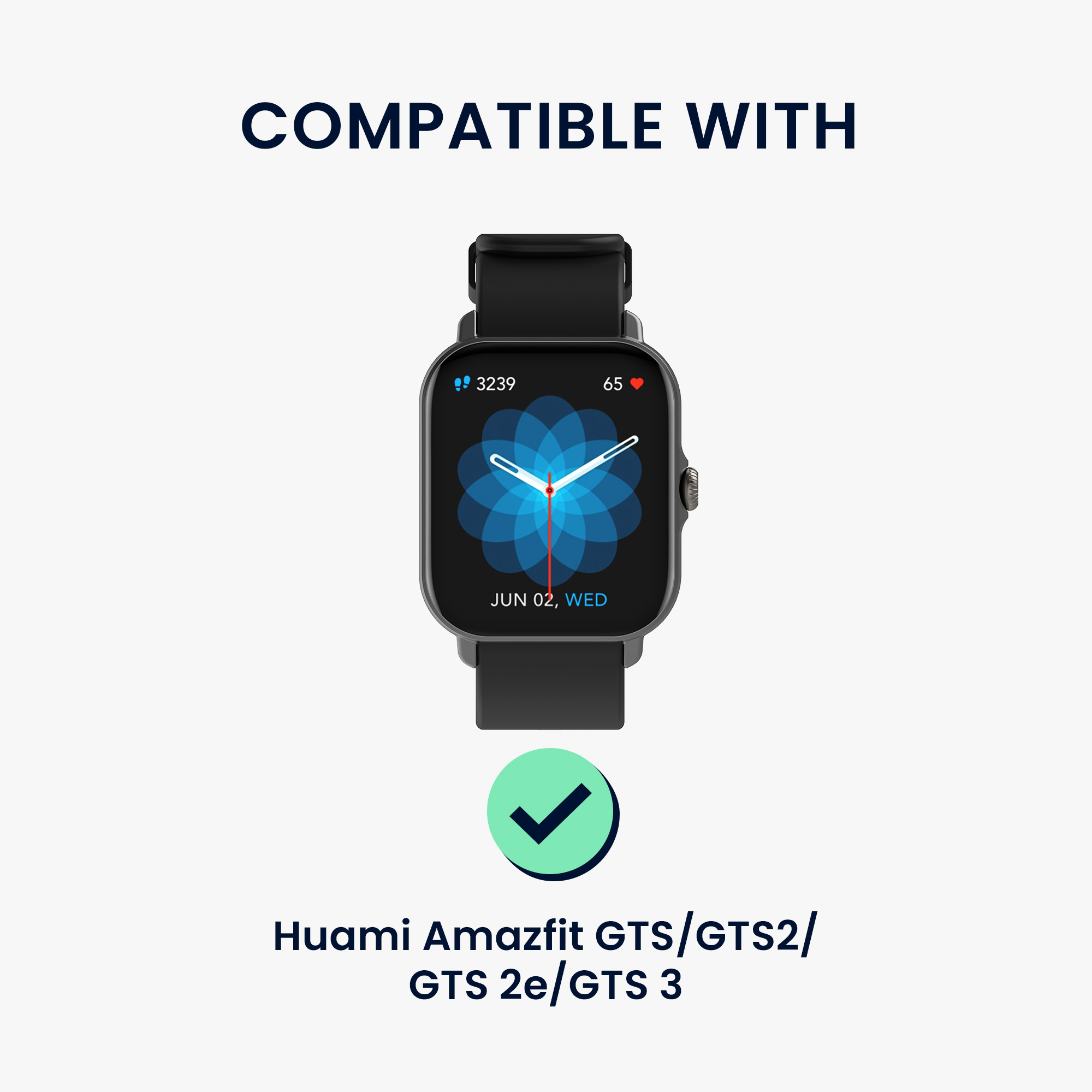 Řemínek pro Huami Amazfit GTS / GTS 2 / GTS 2e / GTS 3 kwmobile