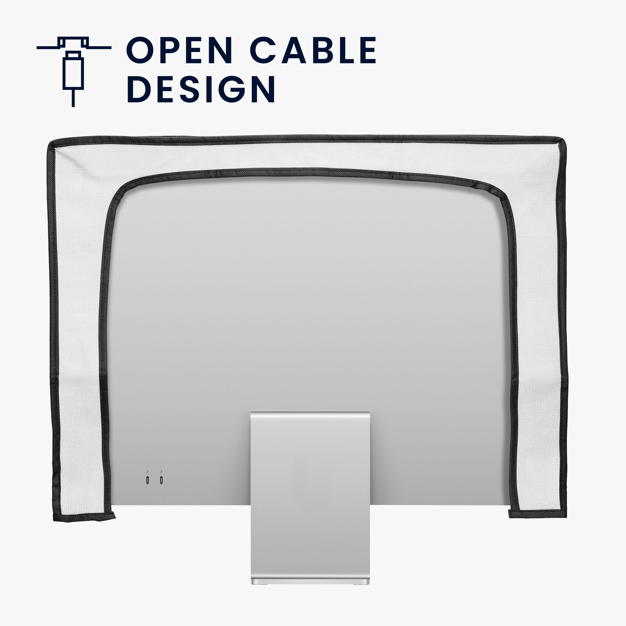 Ochranný kryt proti prachu pro 31-32" monitor kwmobile - cestovní černá / více barev