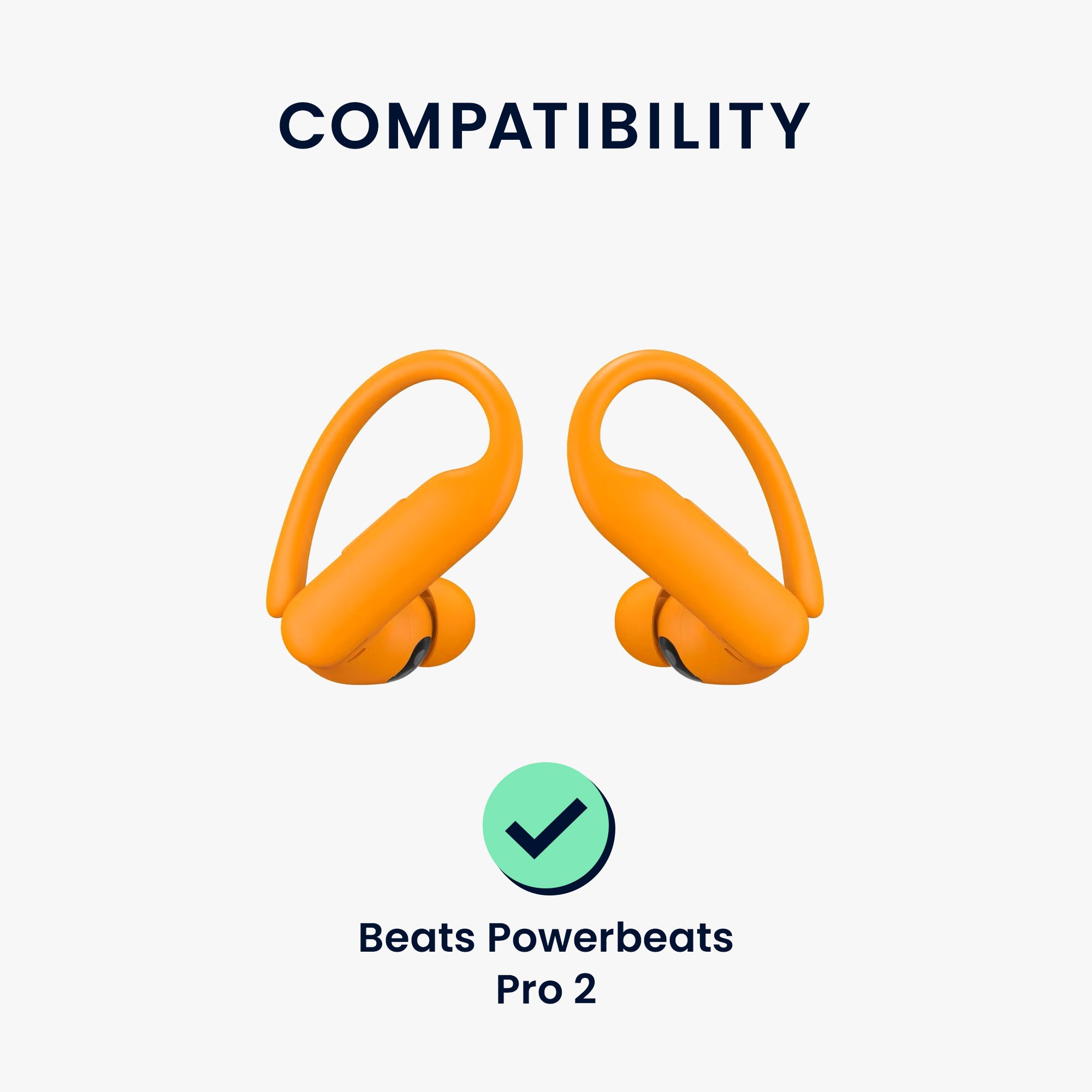 Silikonové špunty náhradní sluchátka Beats Powerbeats Pro 2 6 ks kwmobile