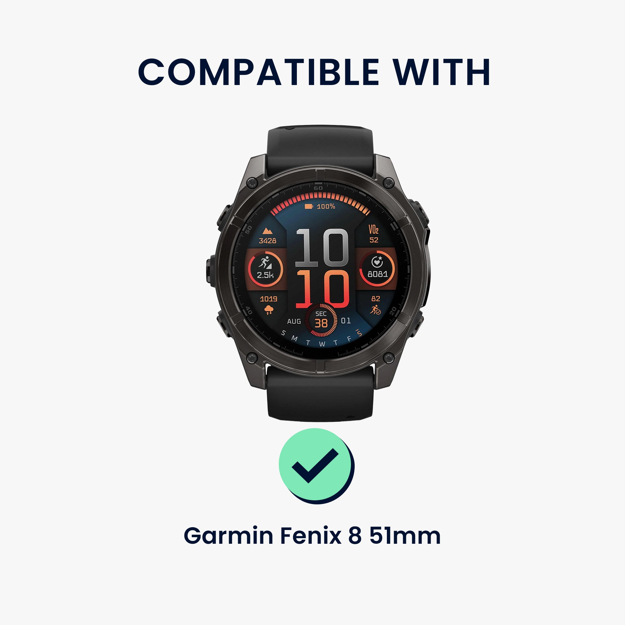 Ochranný kryt Garmin Fenix kwmobile černé