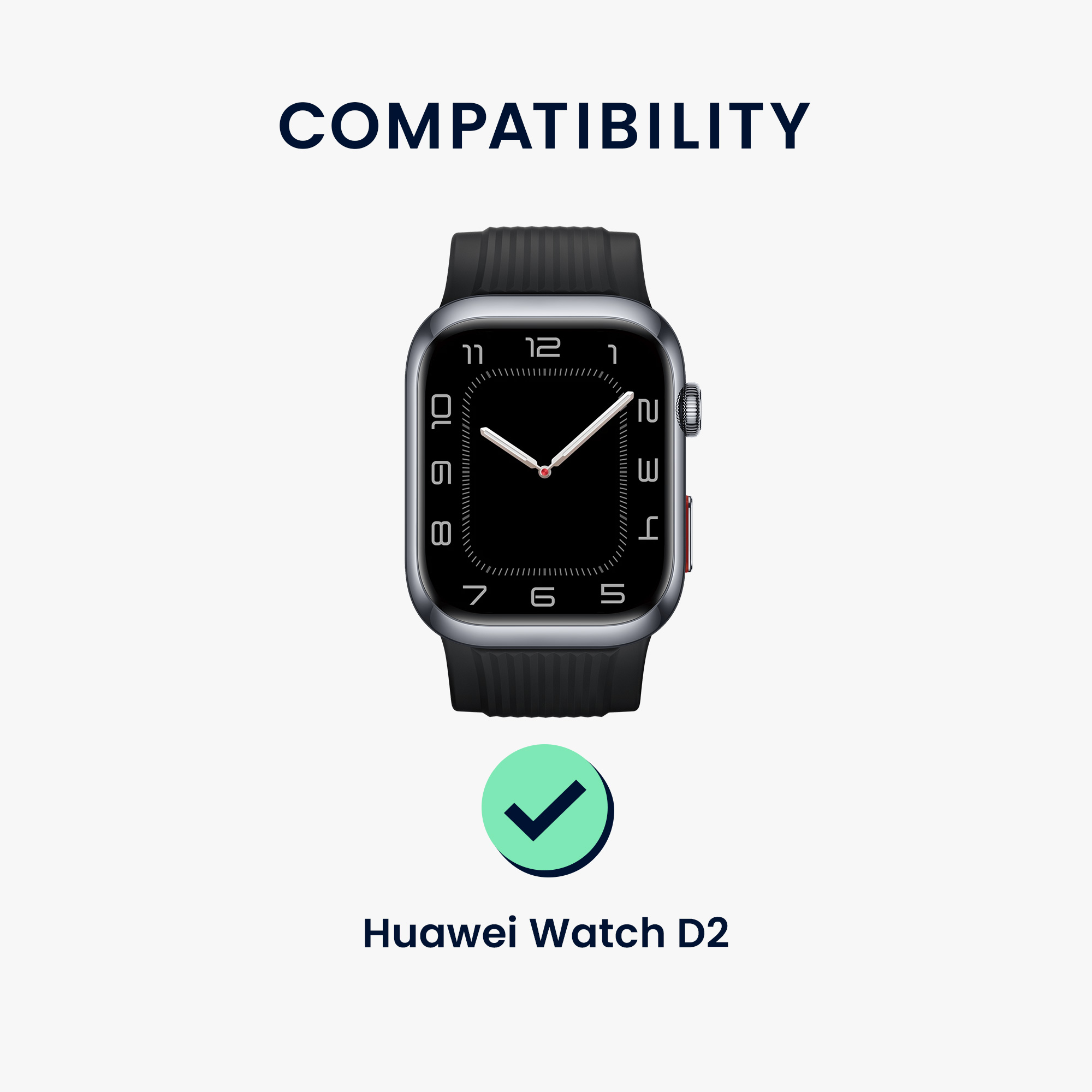 Ochranná fólie hodinky Huawei Watch D2 sada 2 ks 2x Smart Protector Anti-Fingerprint kwmobile