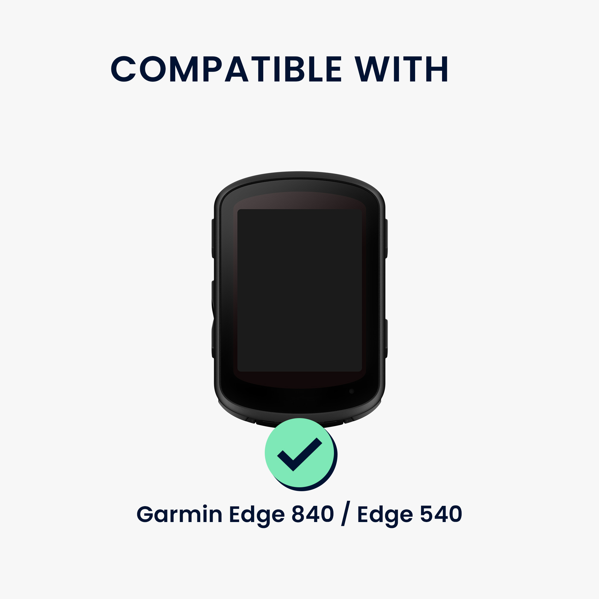Ochranná fólie cyklo GPS Garmin Edge 840 / Edge 540 kwmobile 2 ks transparentní