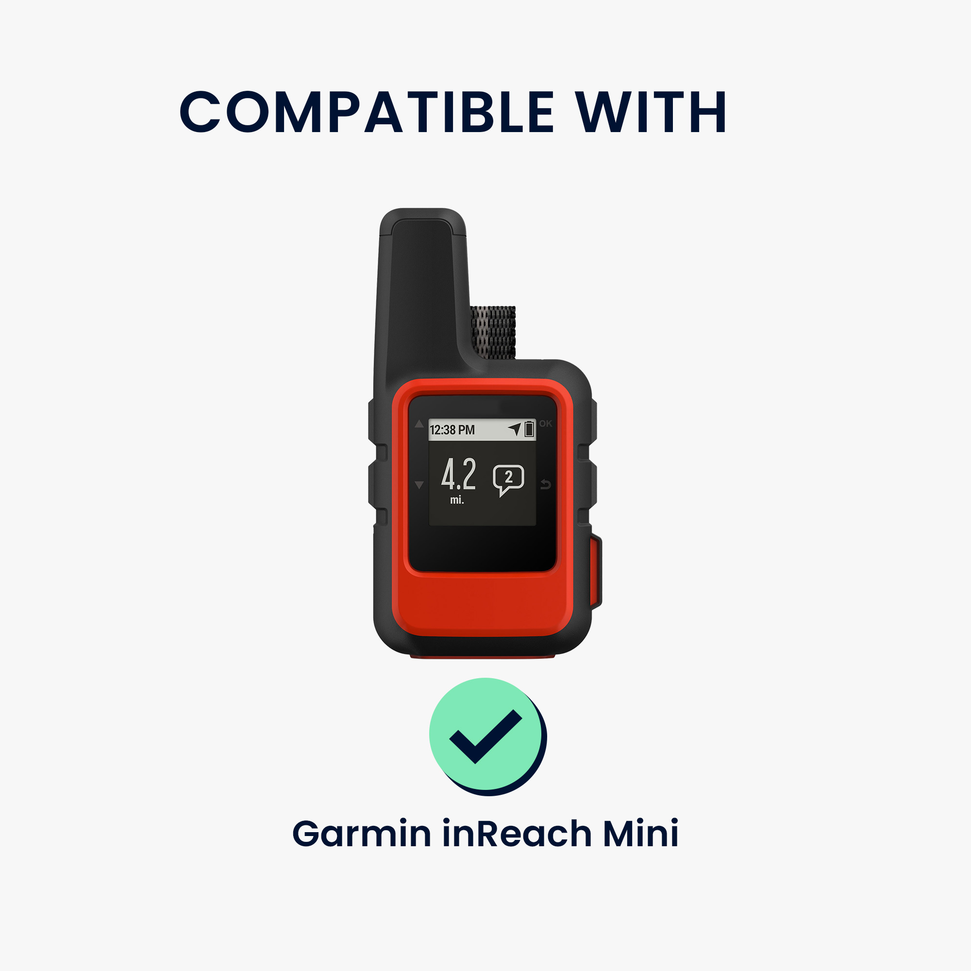 2x Ochranná fólie na GPS kwmobile pro Garmin inReach Mini - čirá