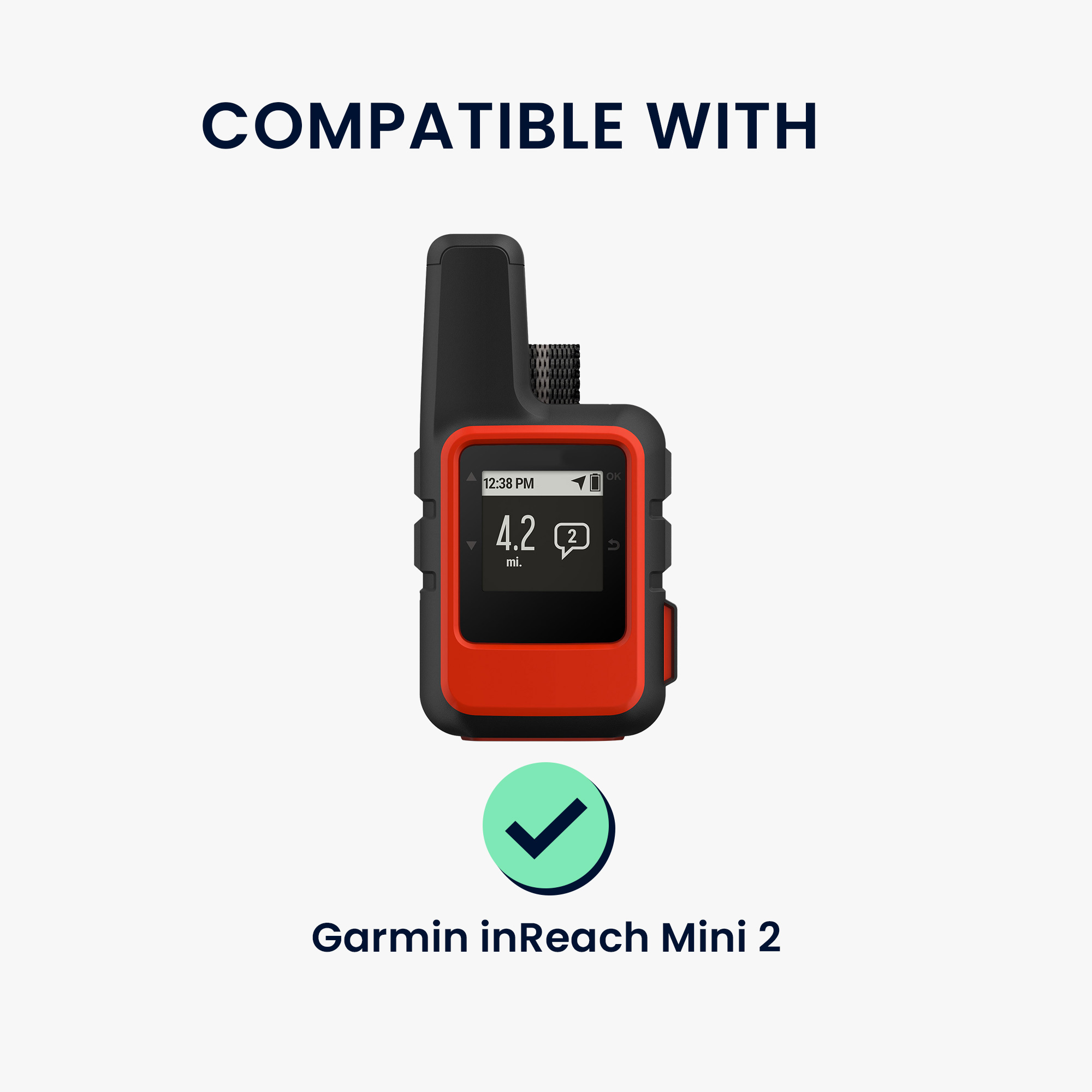 2x Ochranná fólie na GPS kwmobile pro Garmin inReach Mini 2 - čirá