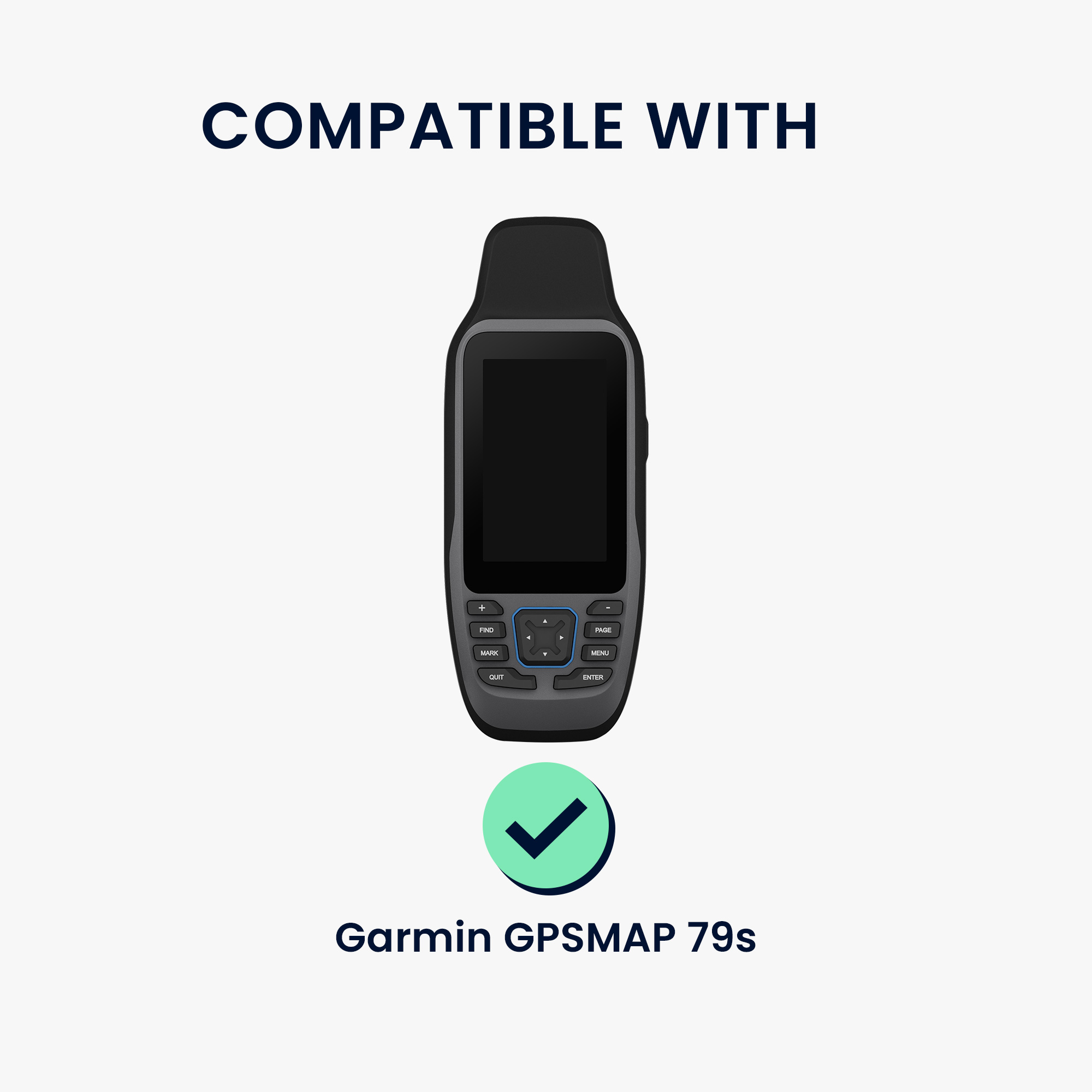 2x Ochranná fólie na GPS kwmobile pro Garmin GPSMAP 79s - čirá