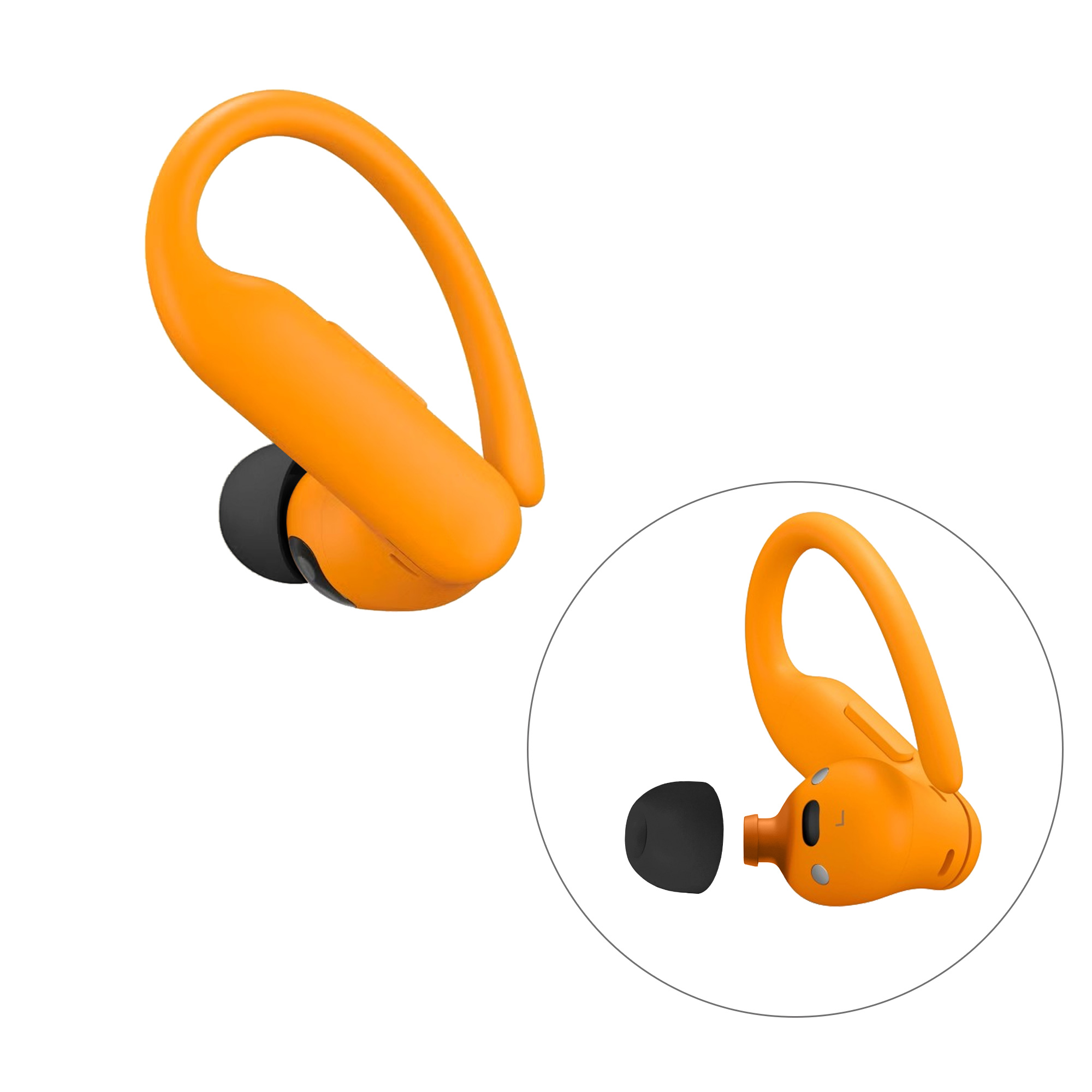 Silikonové špunty náhradní sluchátka Beats Powerbeats Pro 2 8 ks kwmobile