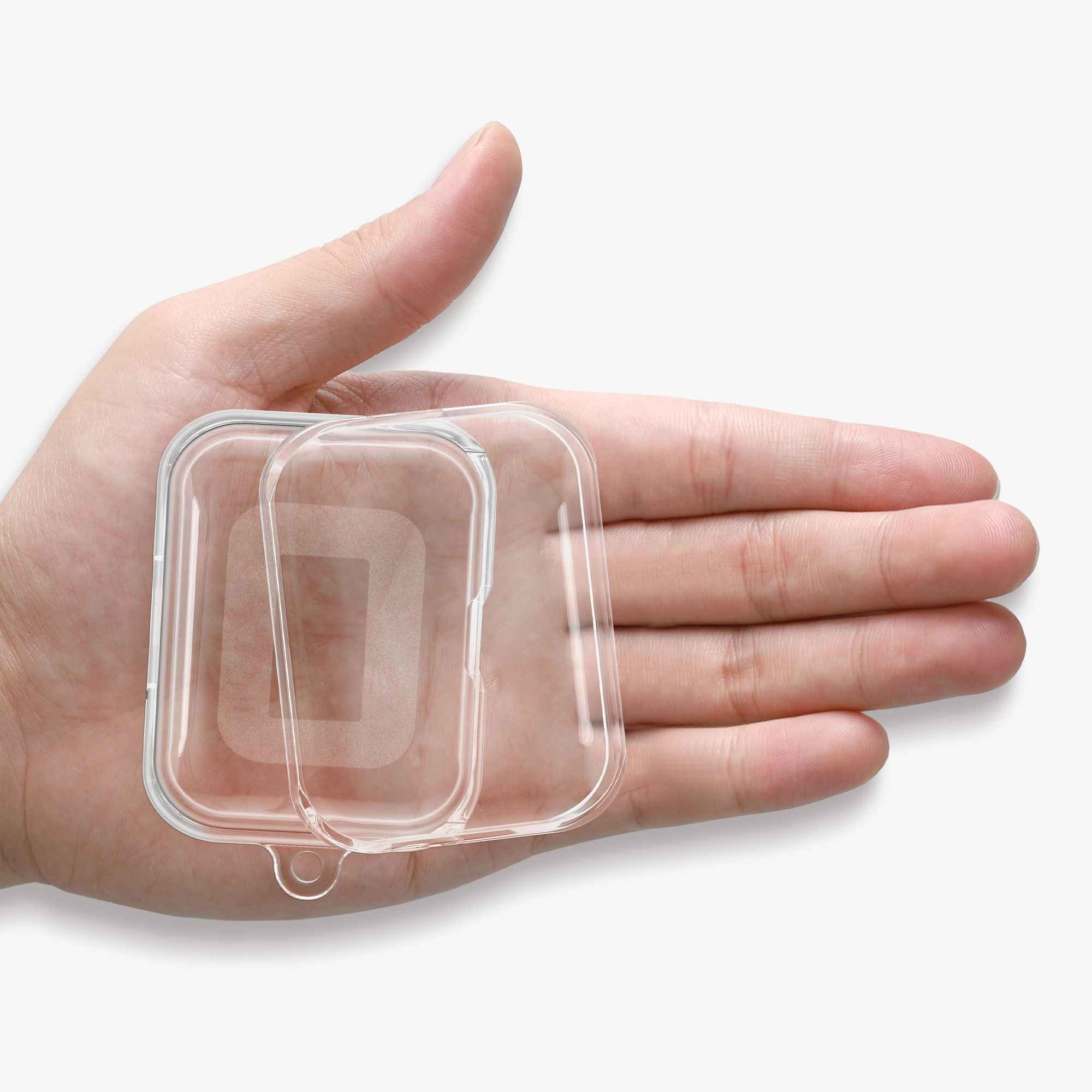 Čiré TPU pouzdro na sluchátka Realme Buds Air 7 transparentní