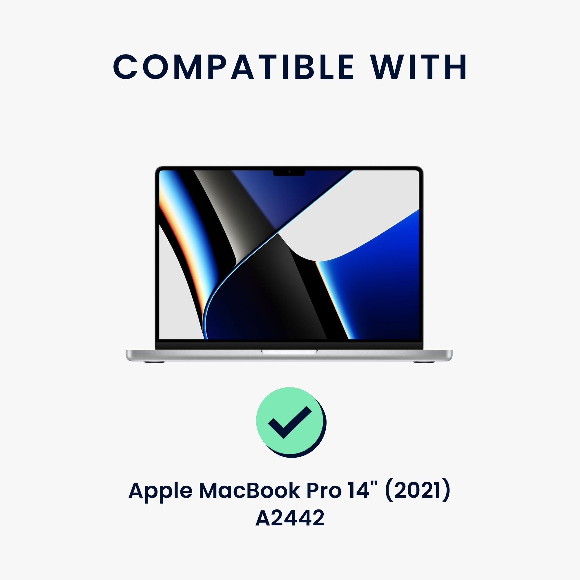 Privacy fólie na notebook kwmobile pro Apple MacBook Pro 14" (2021) A2442