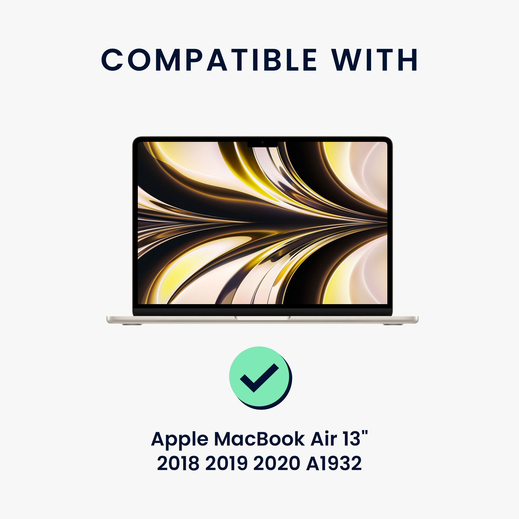 Privacy fólie na notebook kwmobile pro Apple MacBook Air 13" 2018 2019 2020 A1932
