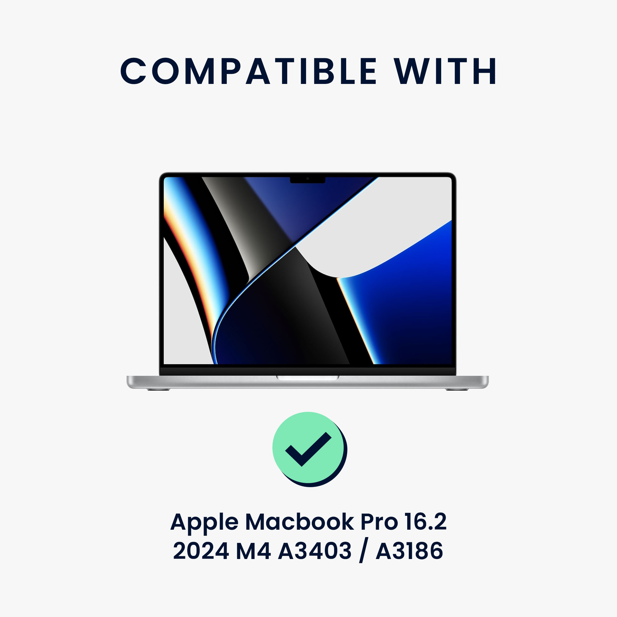 Privacy fólie na notebook kwmobile pro Apple Macbook Pro 16.2 2024 M4 A3403 / A3186