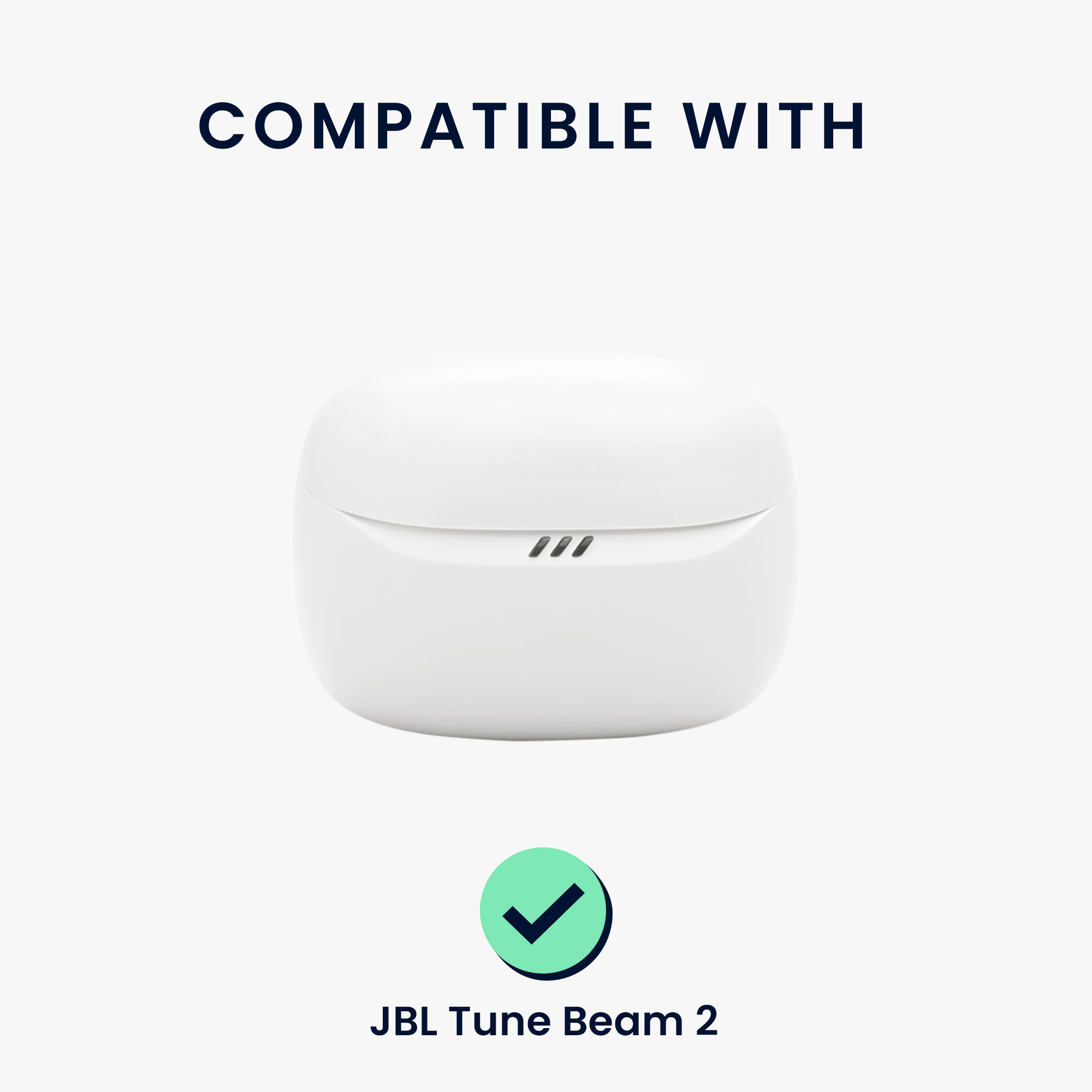 Pouzdro na sluchátka kwmobile pro JBL Tune Beam 2 - embosovaný vzor