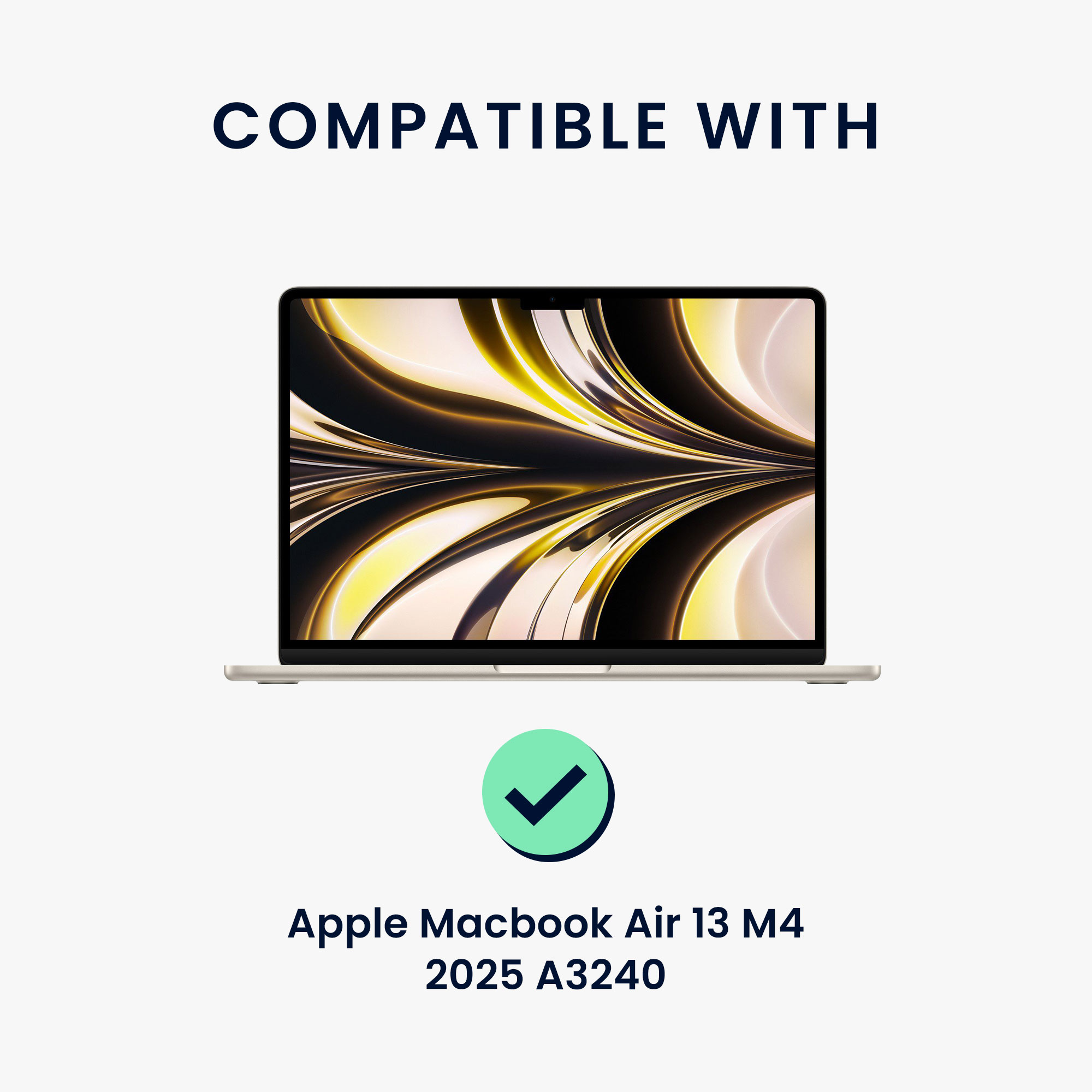 Privacy fólie na notebook kwmobile pro Apple Macbook Air 13 M4 2025 A3240
