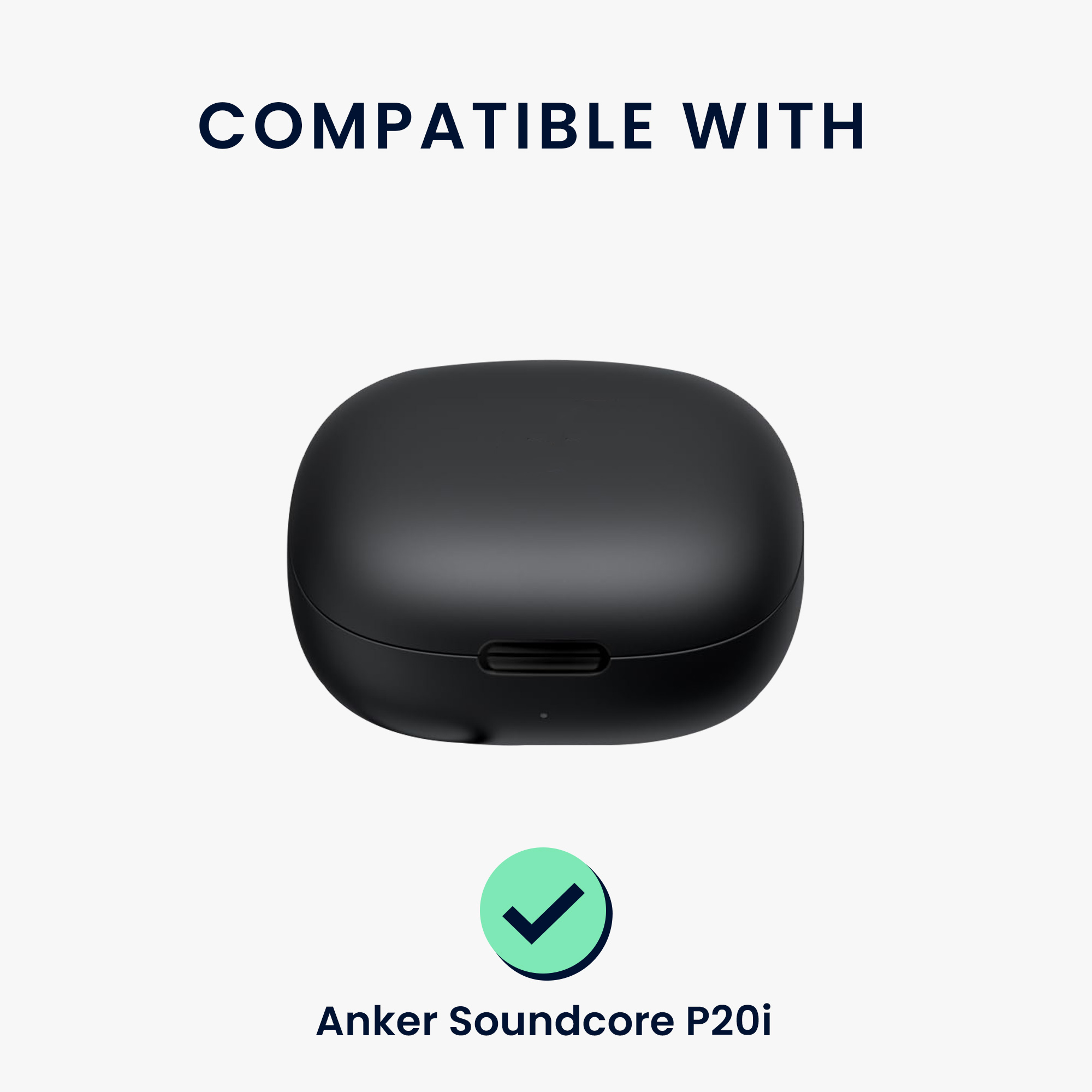 Pouzdro kwmobile pro Anker Soundcore P20i Case, Cover Embossed Pattern