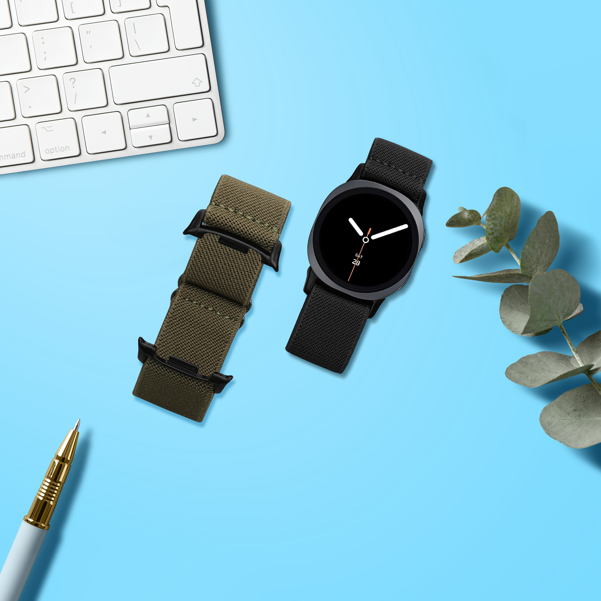 2x Řemínek na hodinky Galaxy Watch 8 Galaxy / Galaxy Watch 8 Classic 46mm Watch Strap kwmobile