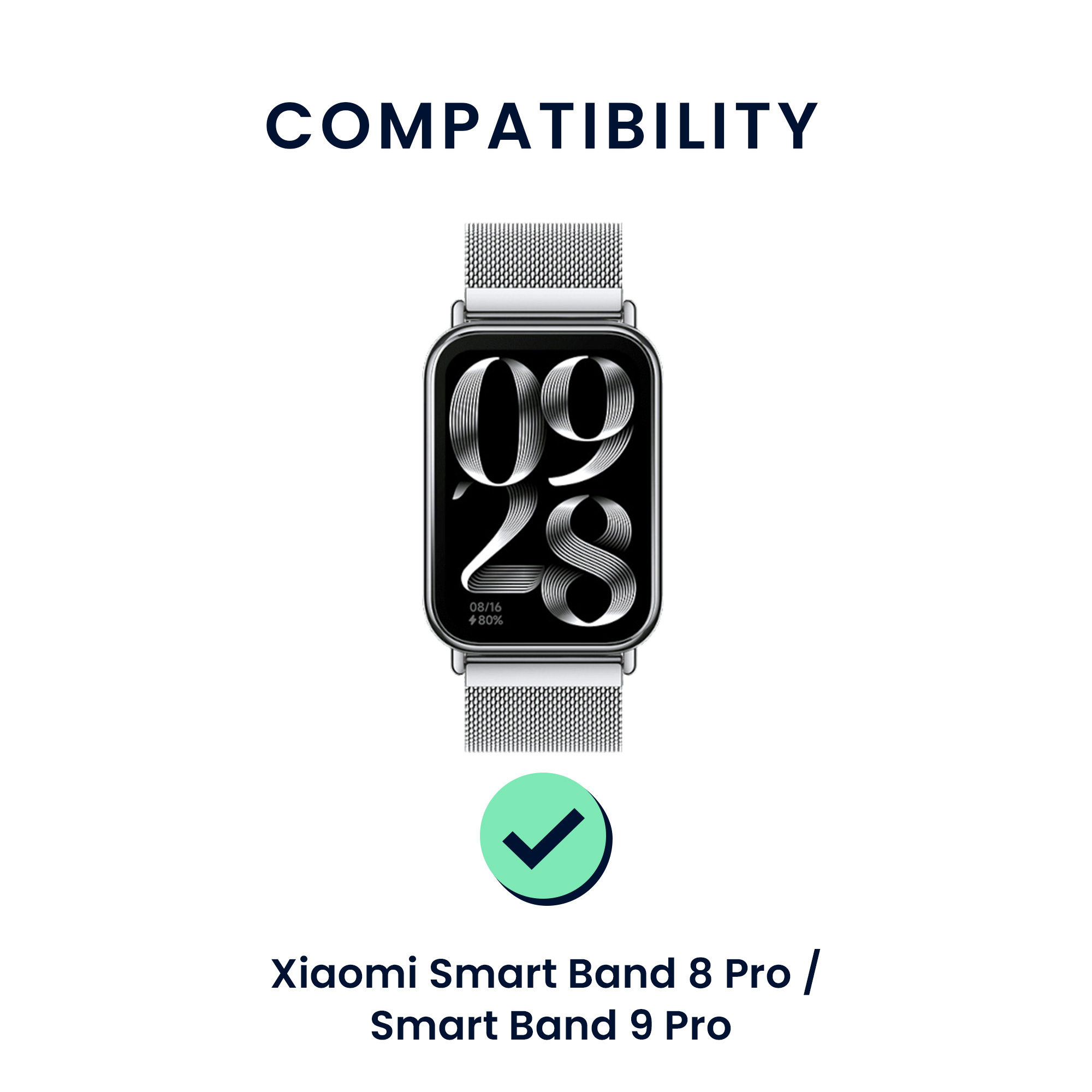 Řemínky pro Xiaomi Smart Band 8 Pro / Band 9 Pro / Redmi Watch 5 / Redmi Watch 4 kwmobile silikonové - černá / šedá / černá / červená