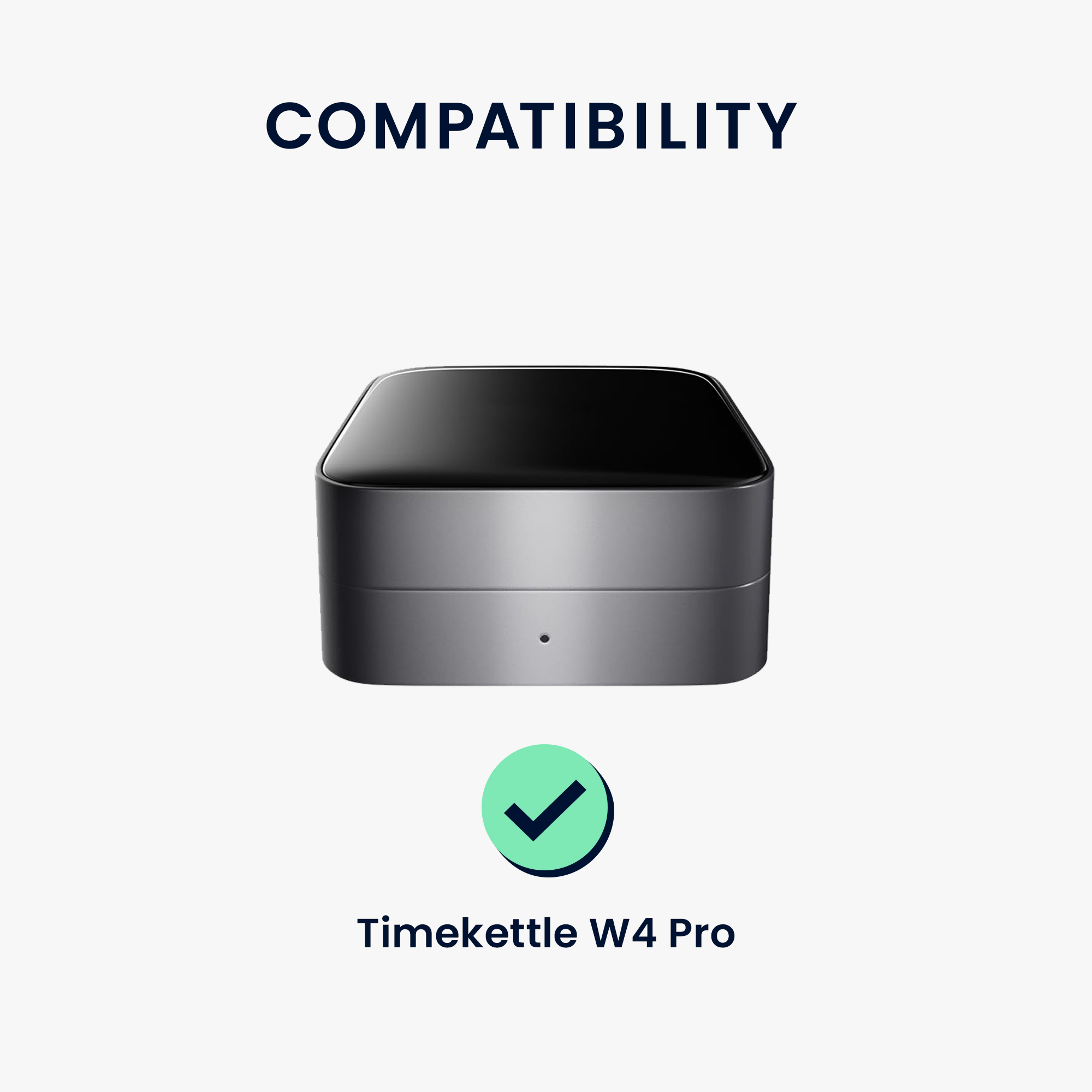 Pouzdro na sluchátka kwmobile pro Timekettle W4 Pro - levandulová