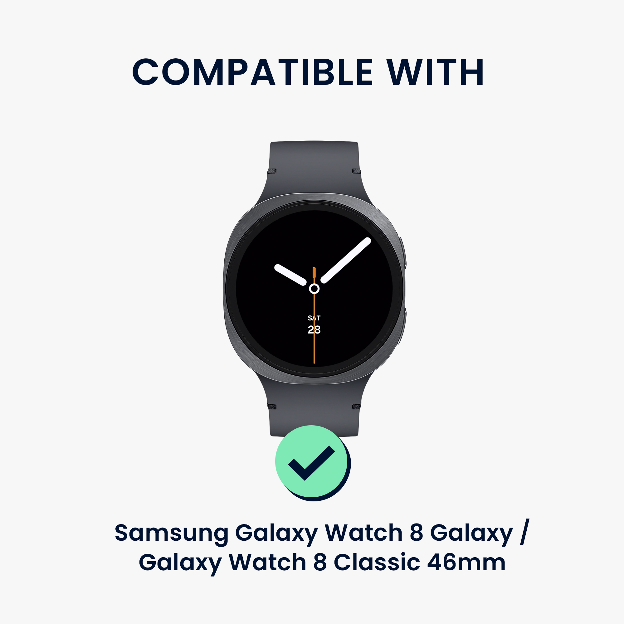 Adaptéry pro spojení řemínku hodinek pro Samsung Galaxy Watch 8 / Galaxy Watch 8 Classic 46mm kwmobile sada 4 ks