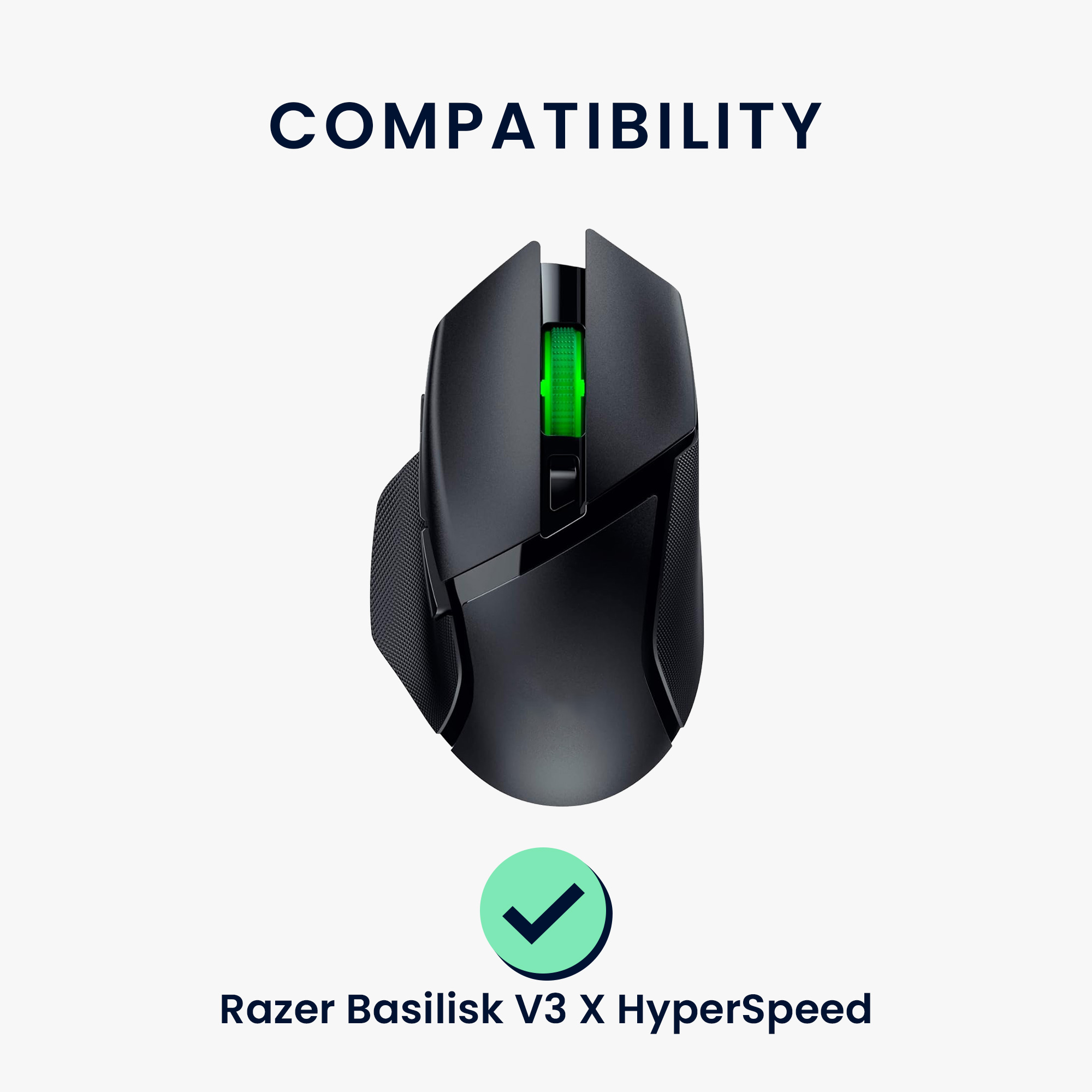 Náhradní kluzáky pro myš Razer Basilisk V3 X HyperSpeed černé