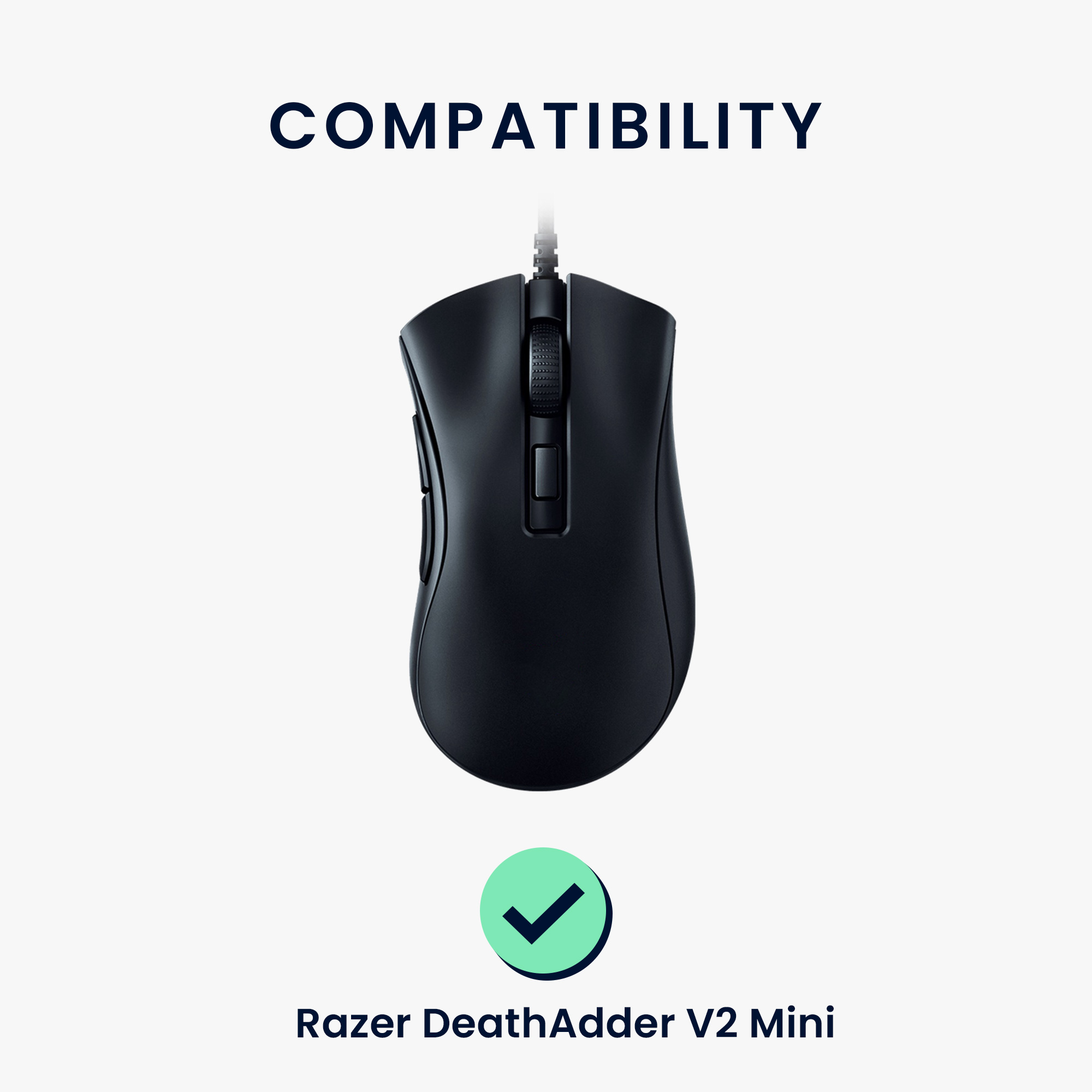 Náhradní kluzáky pro myš Razer DeathAdder V2 Mini černé